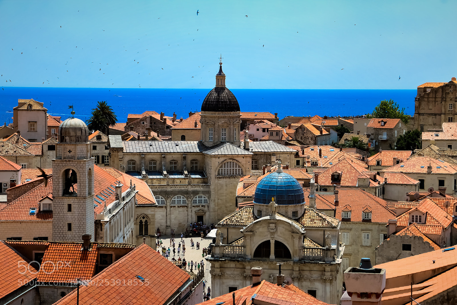 Canon EOS 70D sample photo. Vista su dubrovnik photography
