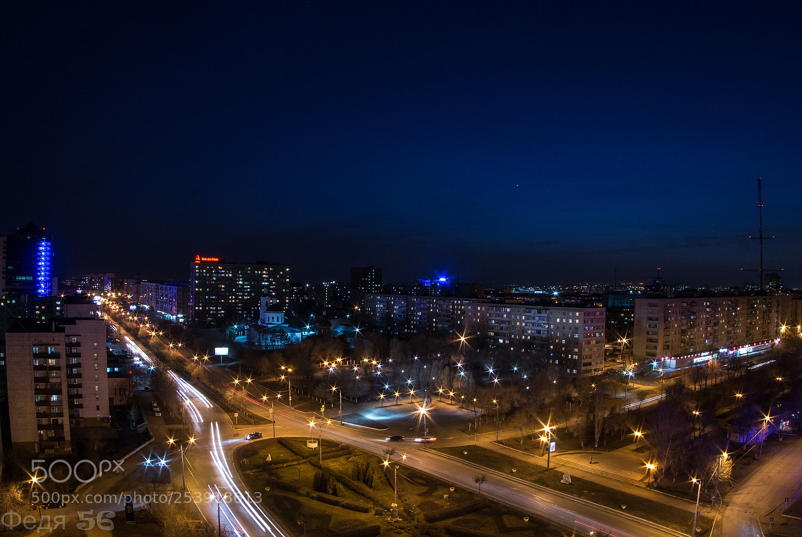 Pentax K-5 sample photo. Night steppe capital. photography