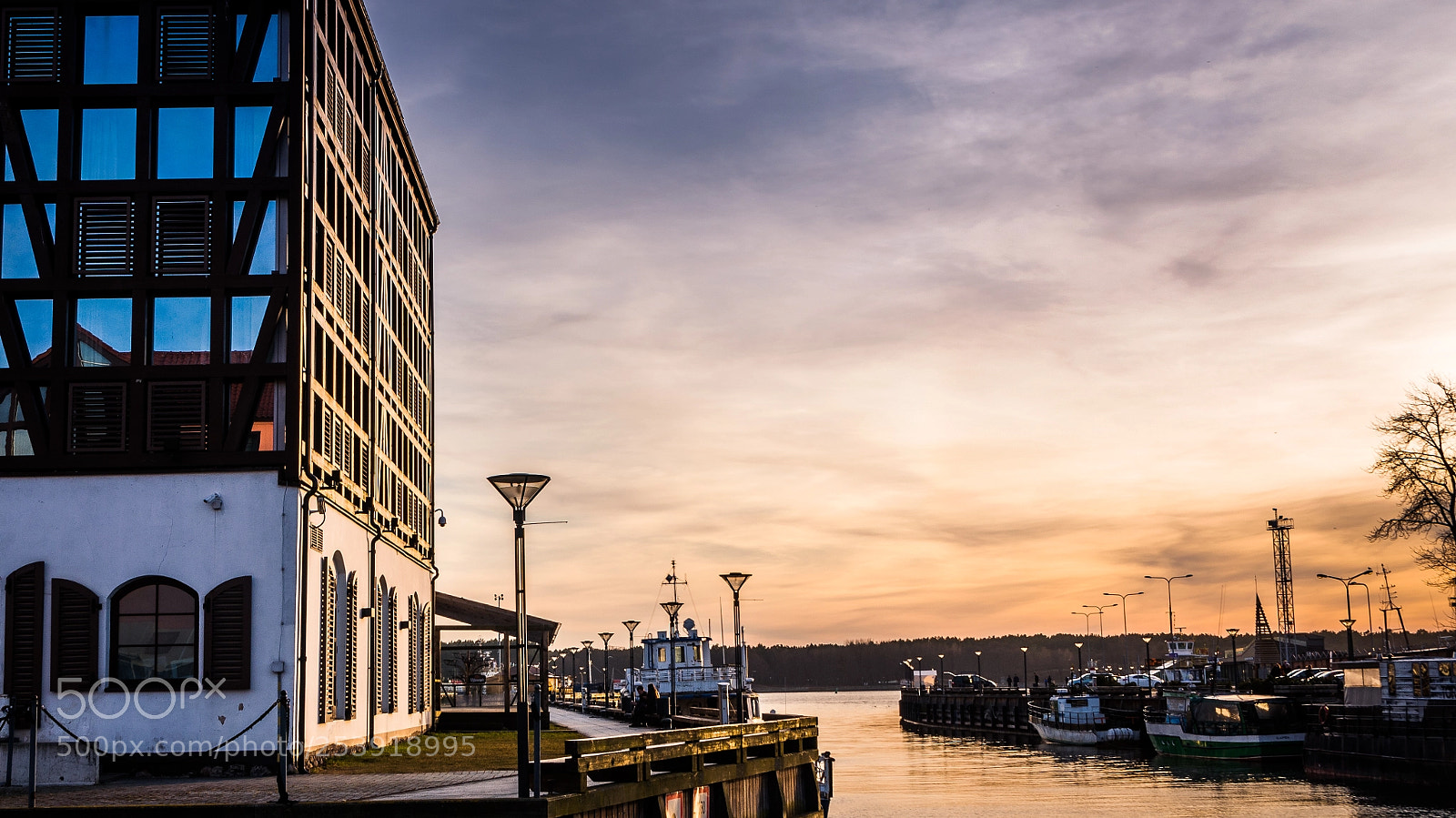 Nikon D5100 sample photo. Klaipeda evening photography