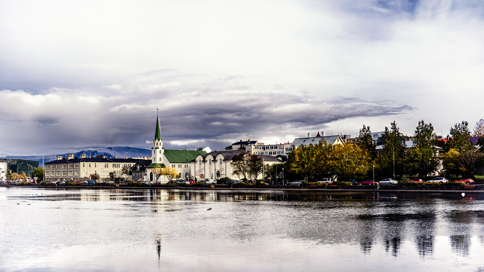Olympus OM-D E-M1 sample photo. Tjörnin (color) photography