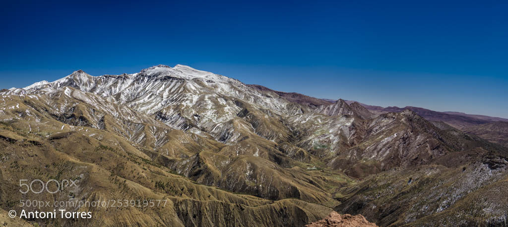 Olympus OM-D E-M1 Mark II sample photo. Vistas del atlas marroqu photography