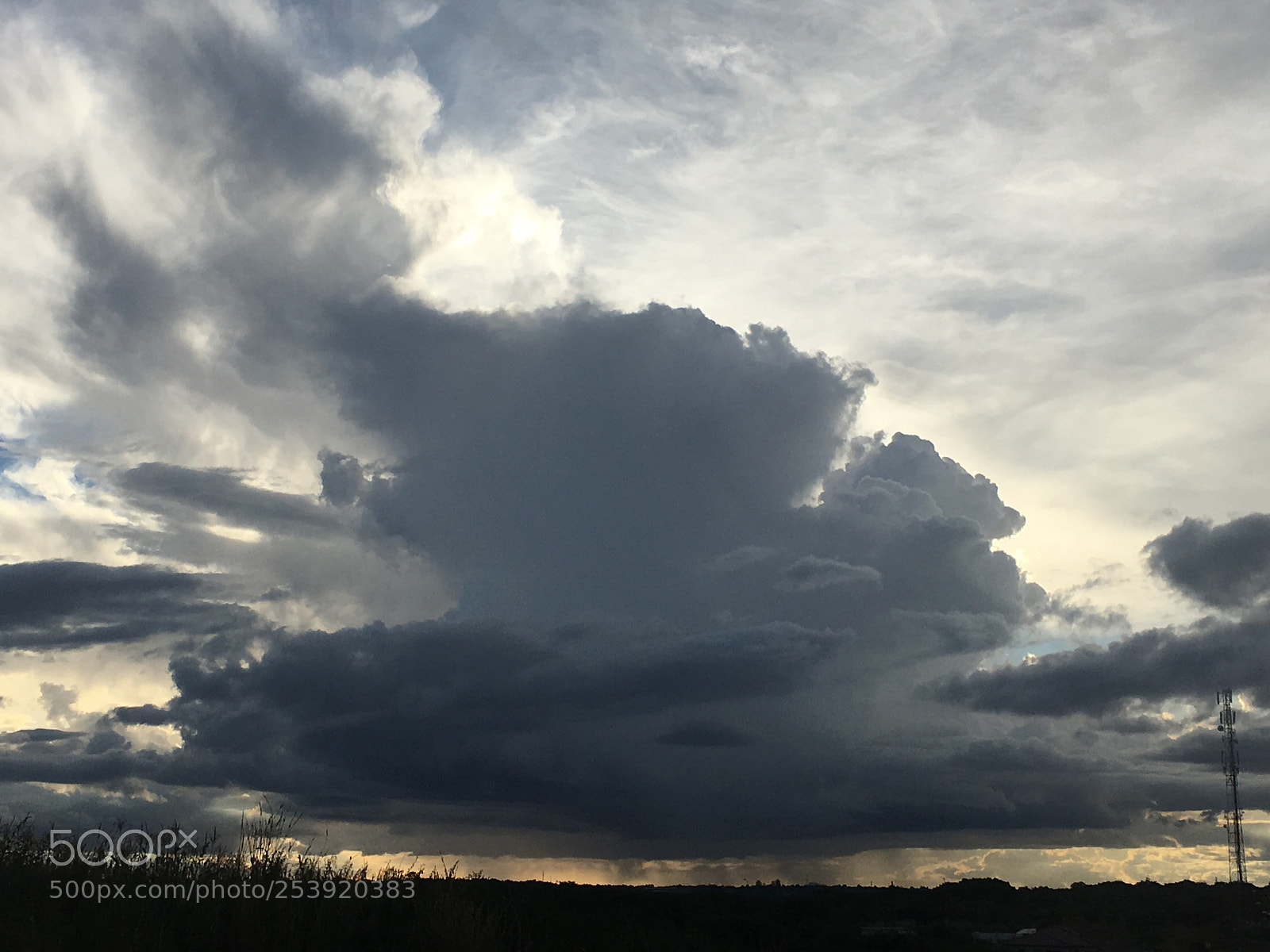 Apple iPhone 6s sample photo. Storm photography