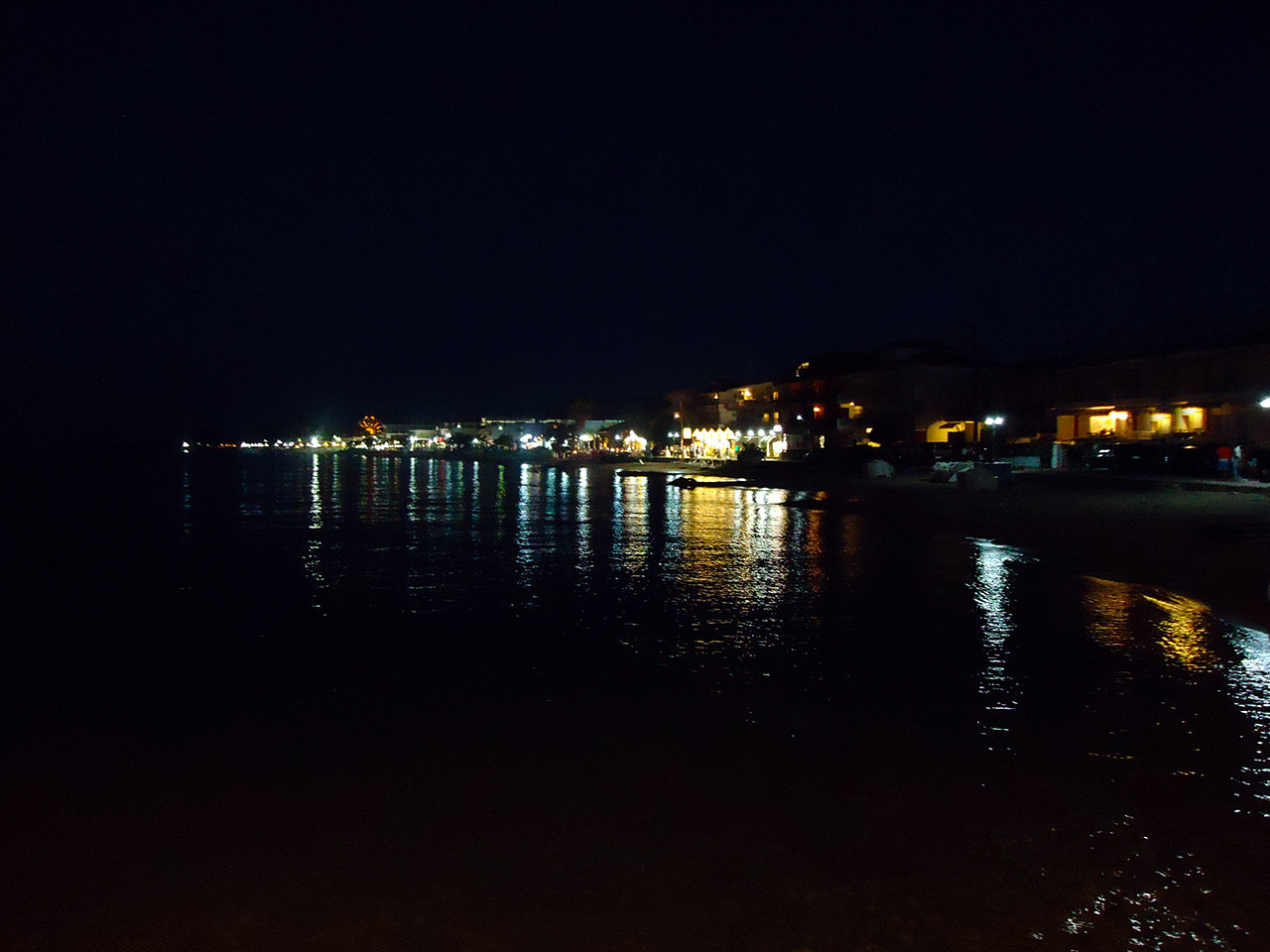 Sony Cyber-shot DSC-W610 sample photo. Lights of the night city photography