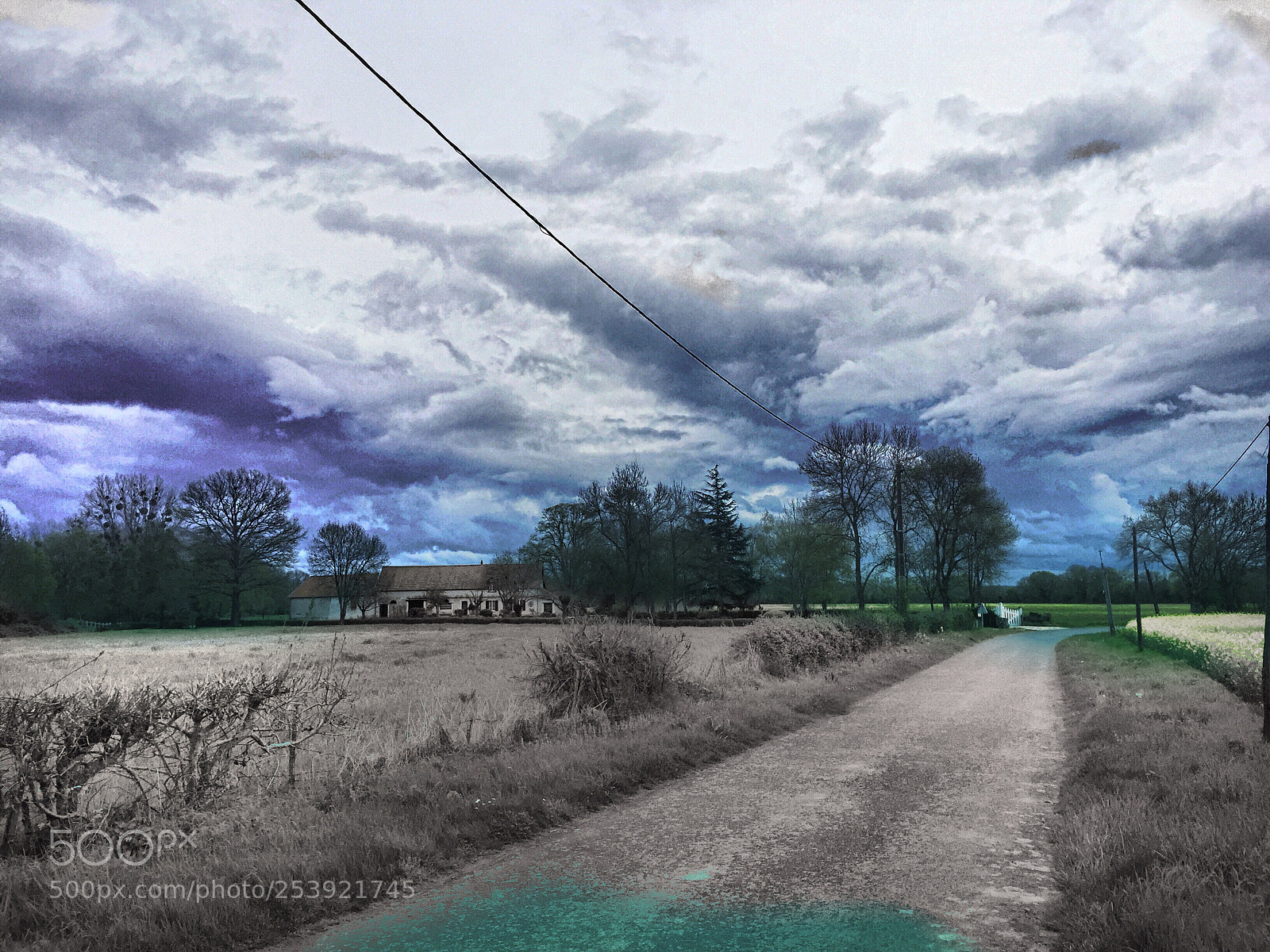 Apple iPhone 6 sample photo. Scary cloud formation  photography
