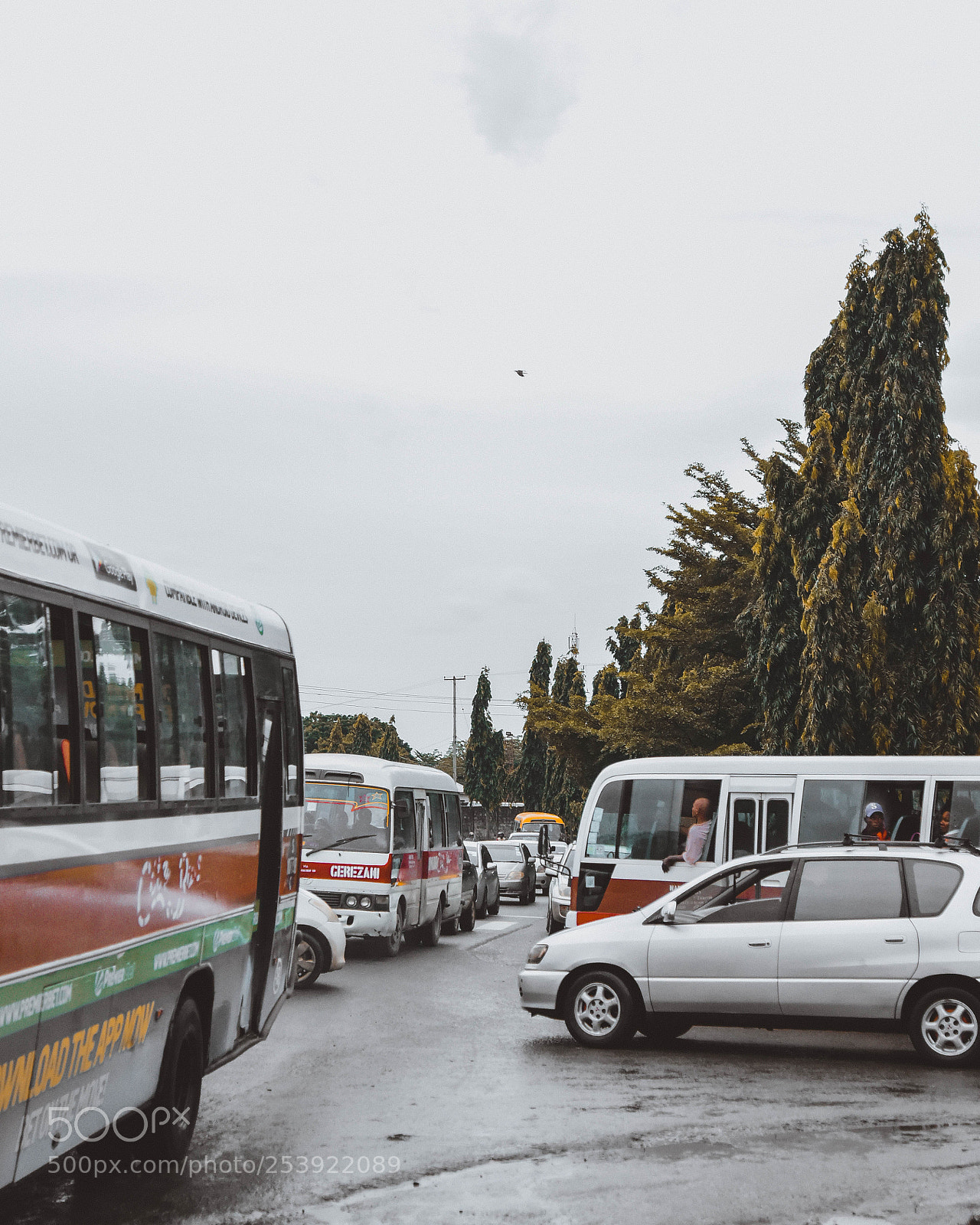 Nikon D810 sample photo. Traffic rain season in photography