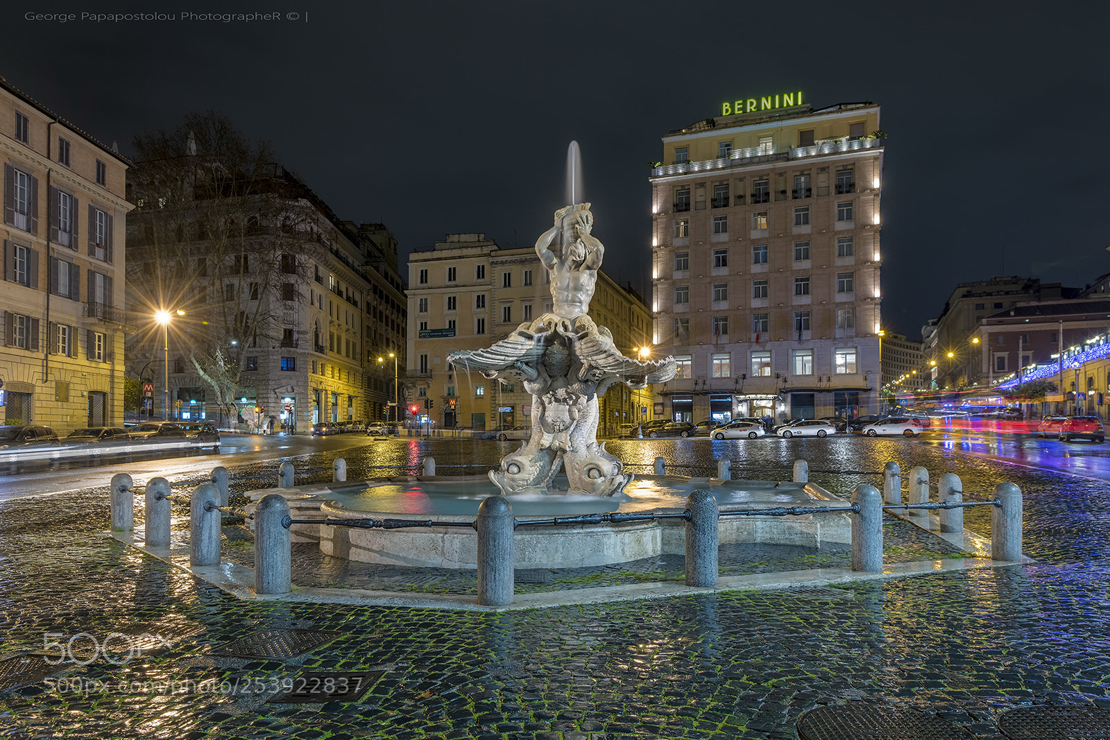 Nikon D850 sample photo. Piazza barberini roma photography