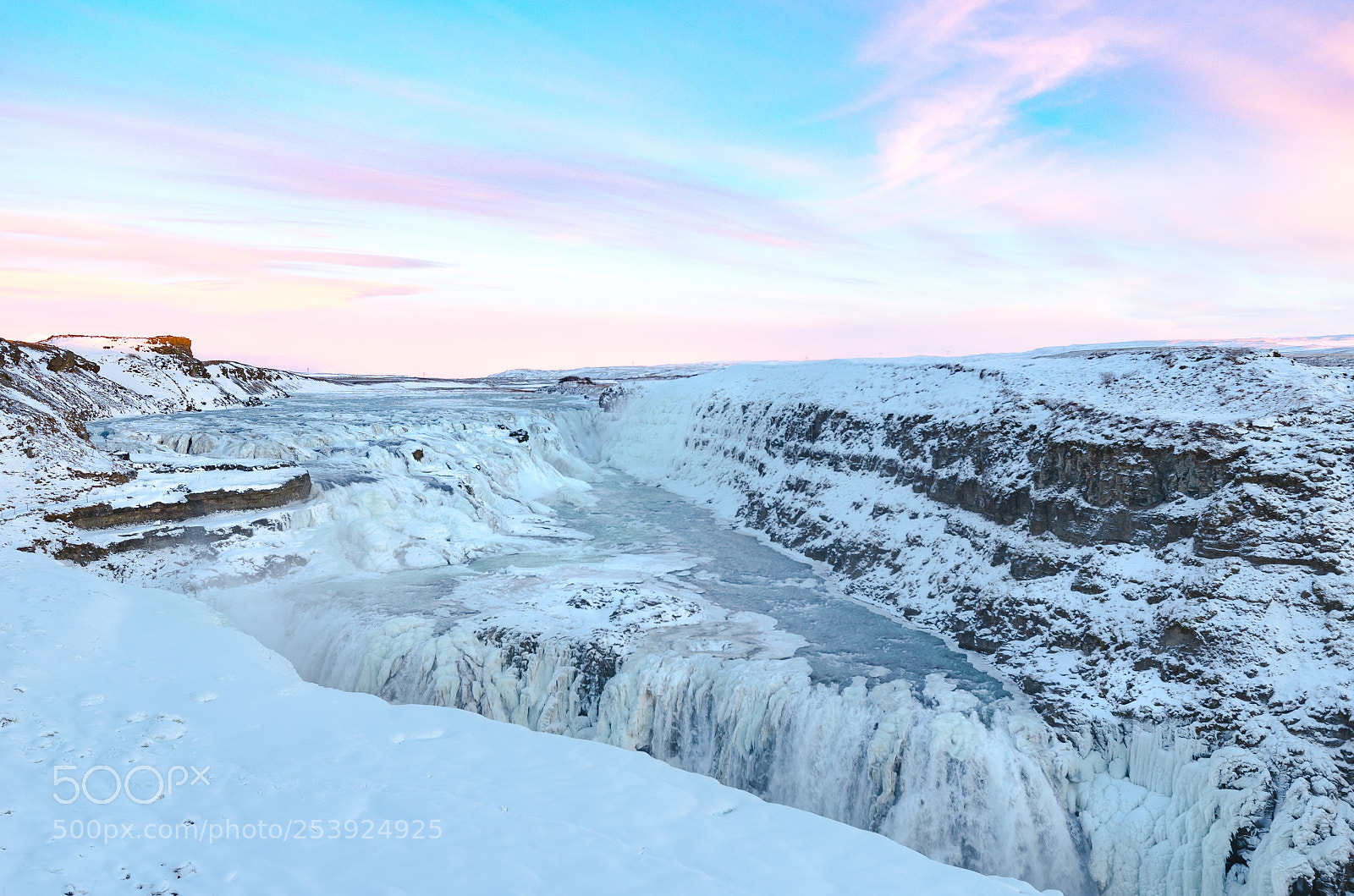 Nikon D5100 sample photo. Gullfoss photography