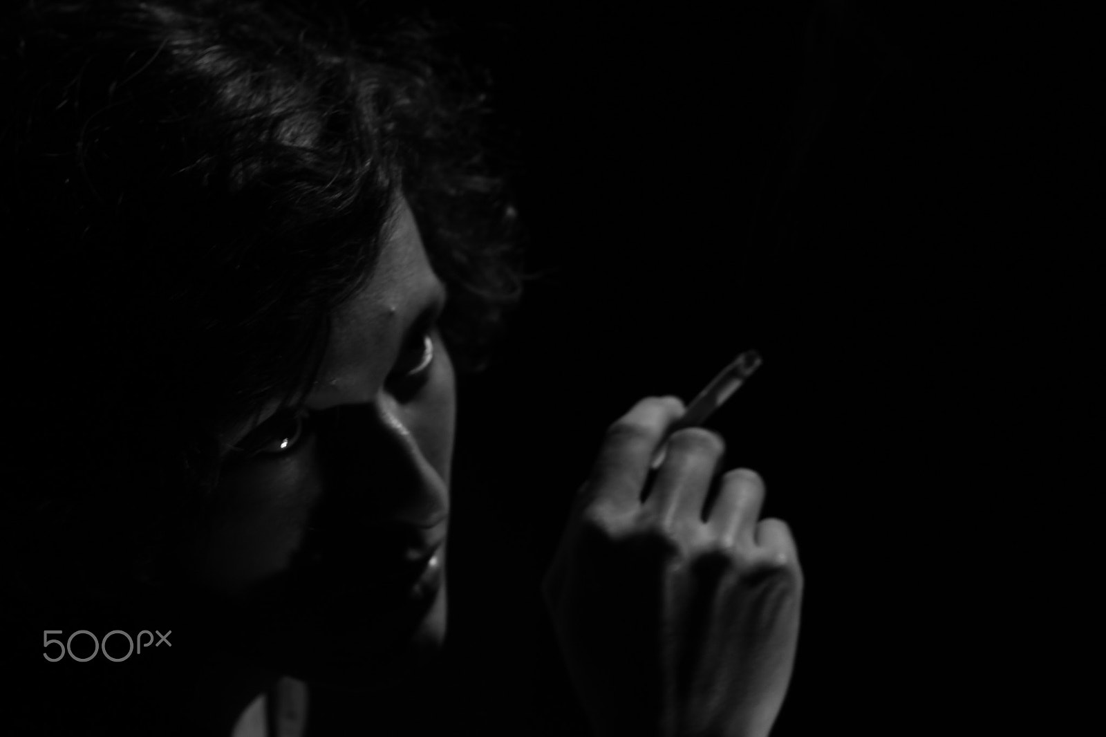 Canon EF 50mm F1.8 II sample photo. Smoking - hurting photography