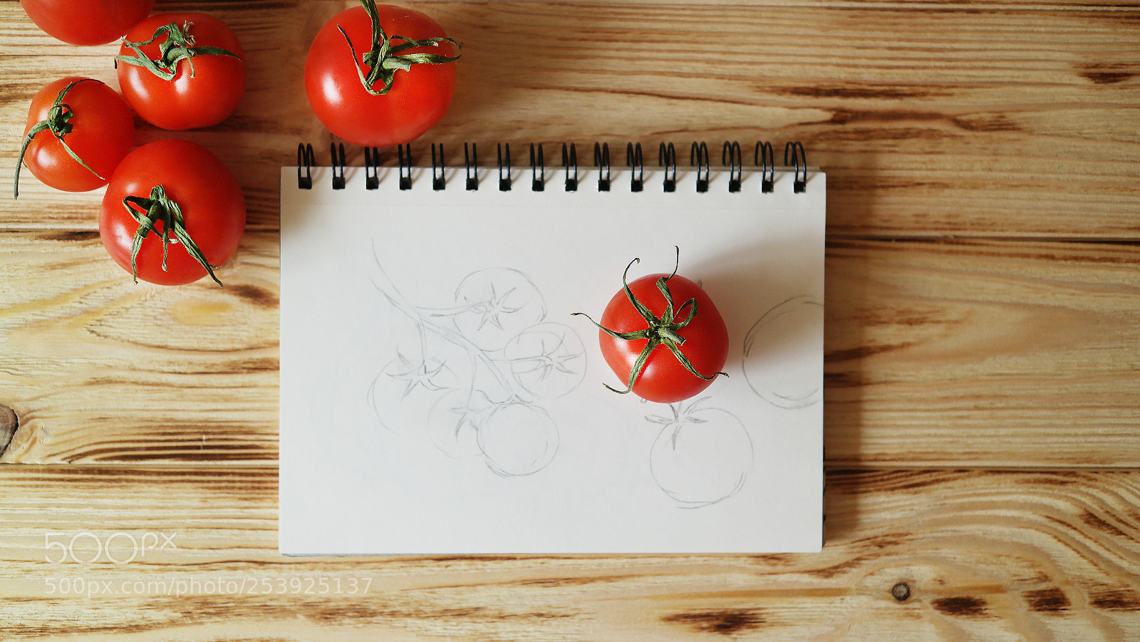 Samsung NX2000 sample photo. Tomato sketch photography