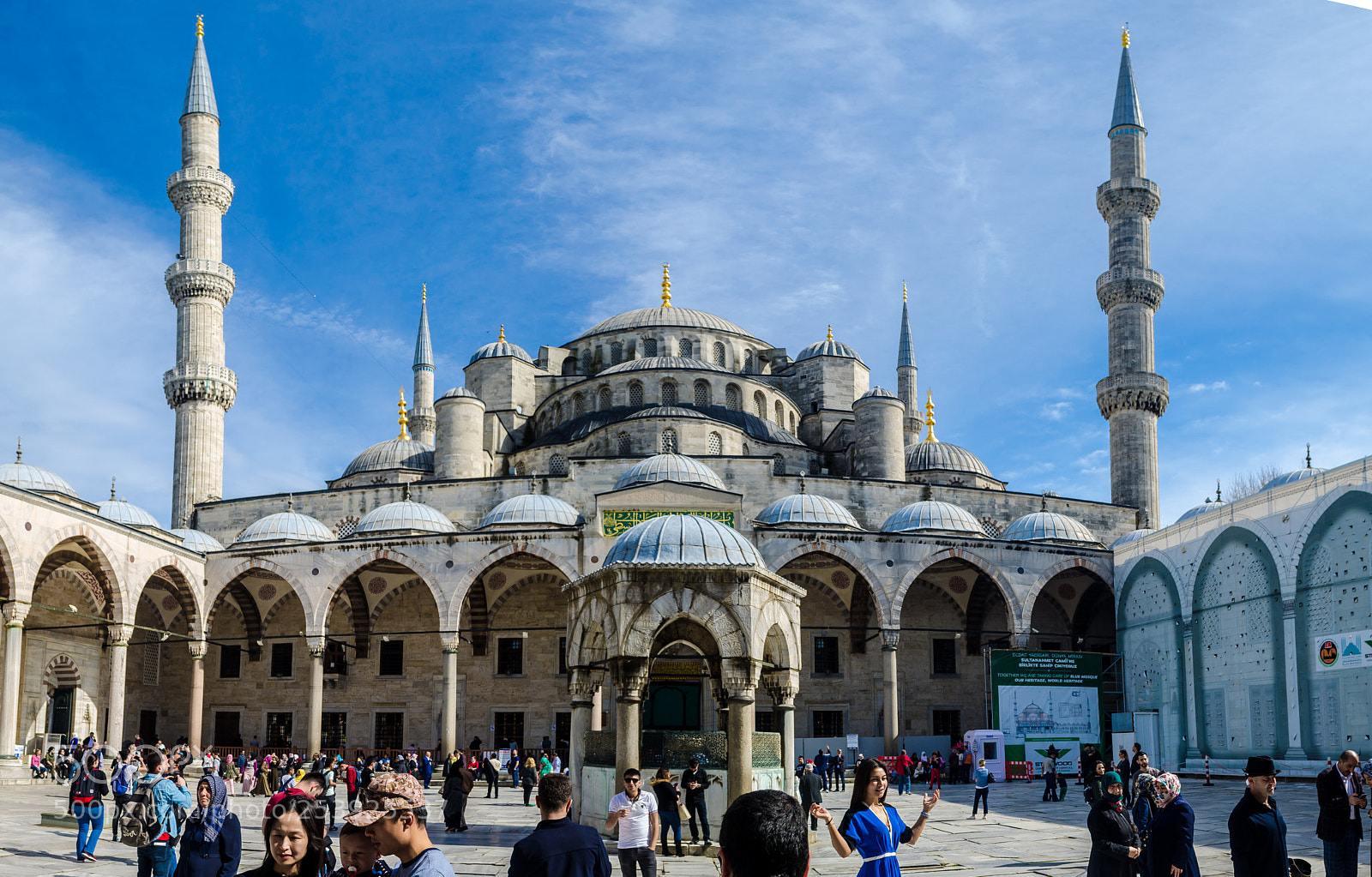 Nikon D5100 sample photo. Sultan ahmet mosque blue photography
