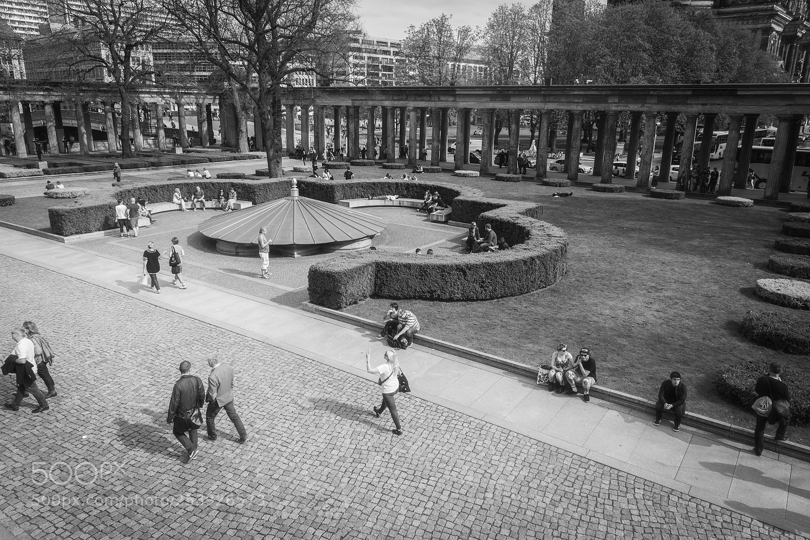 Canon EOS 6D Mark II sample photo. Museum island promenade photography