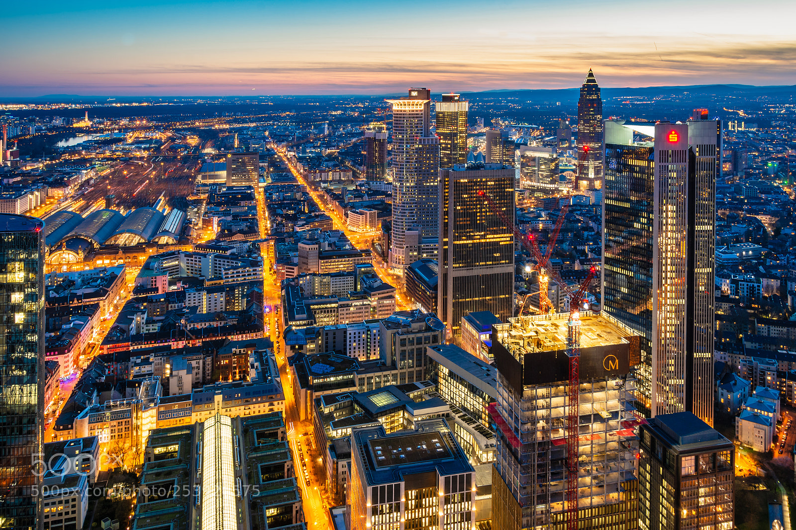 Nikon D7200 sample photo. Frankfurt maintower photography