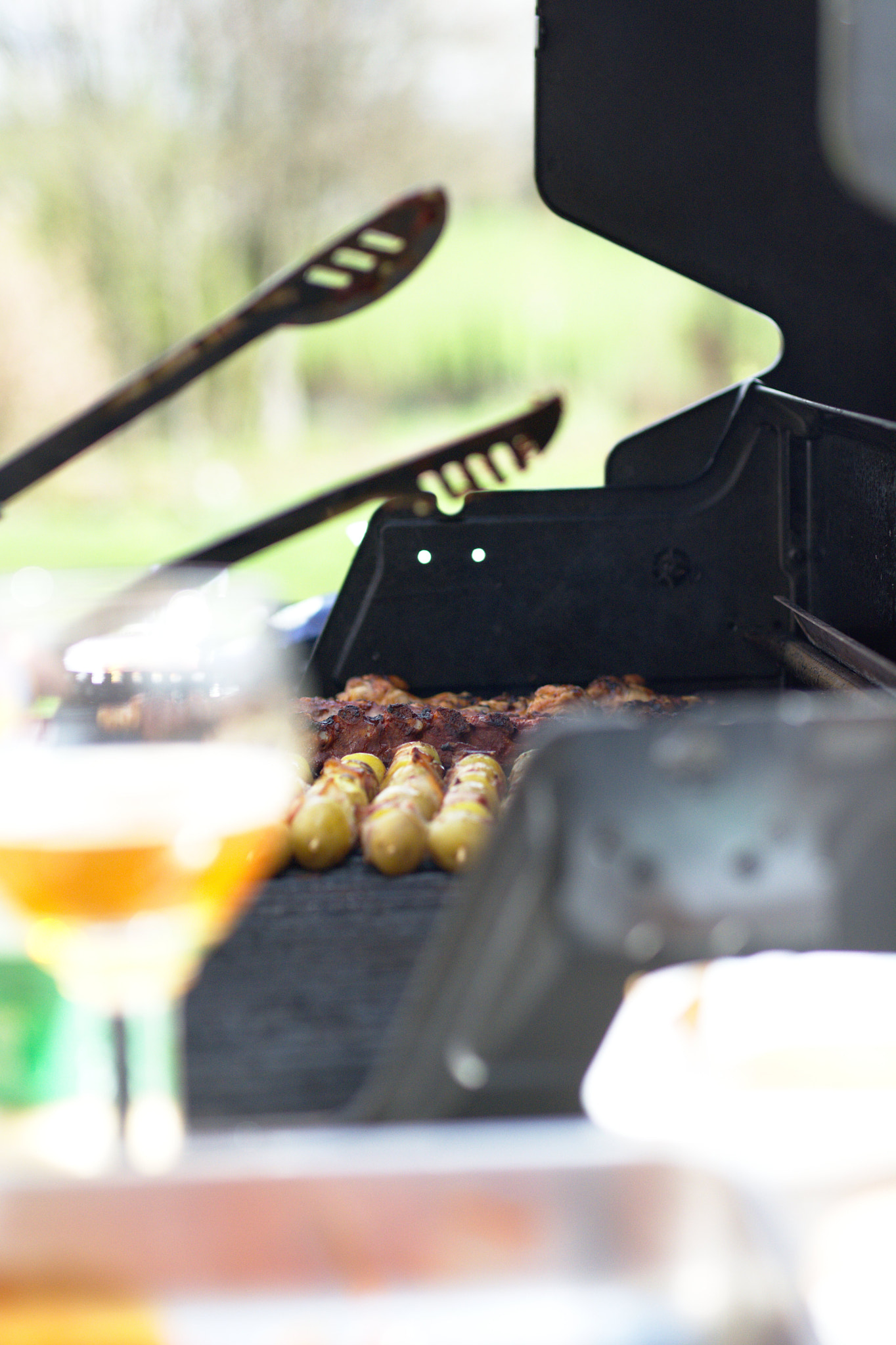Nikon D7100 + Sigma 50mm F1.4 DG HSM Art sample photo. Barbecue and beers photography