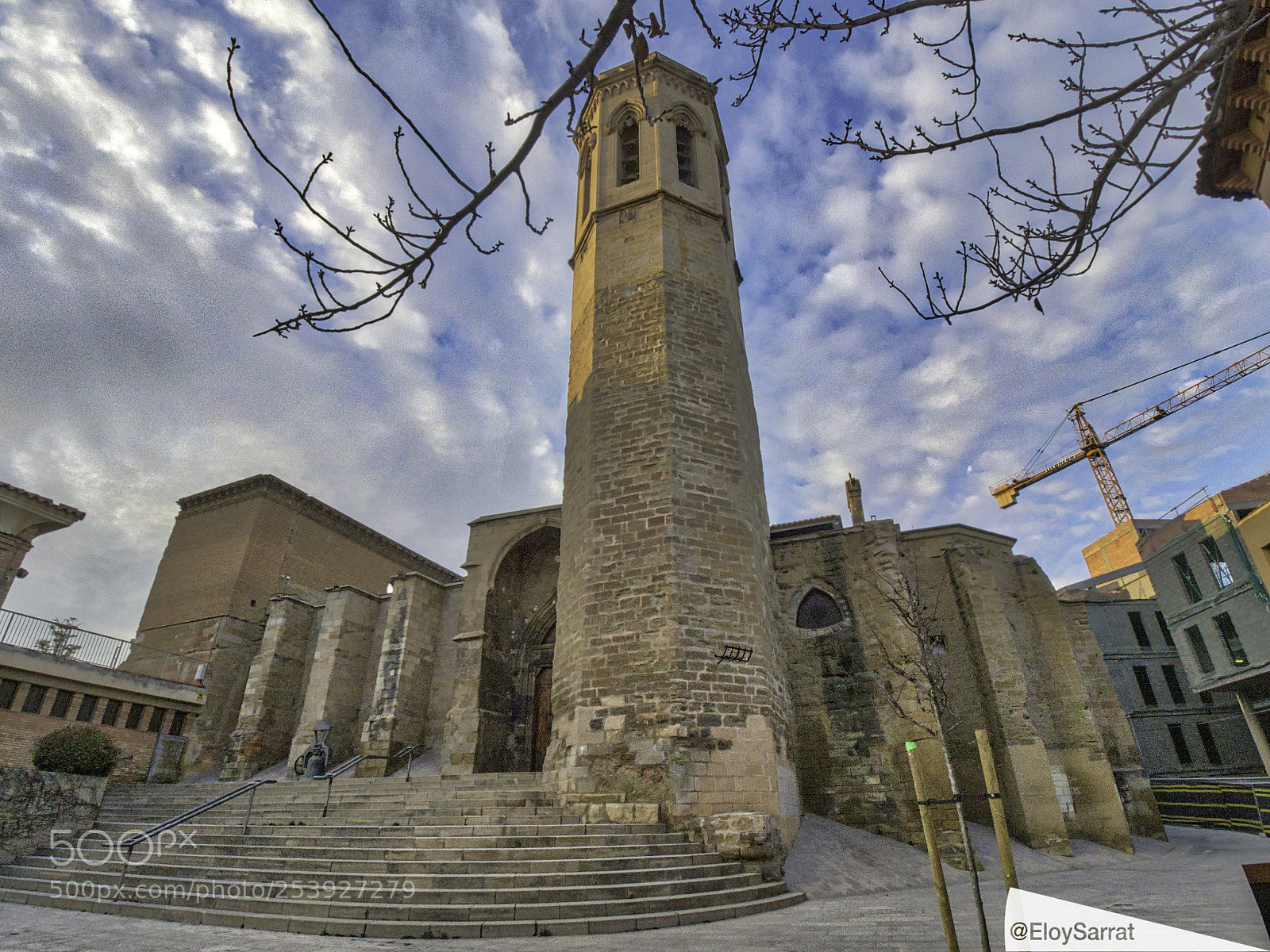 Olympus OM-D E-M5 II sample photo. Church of sant lloren photography