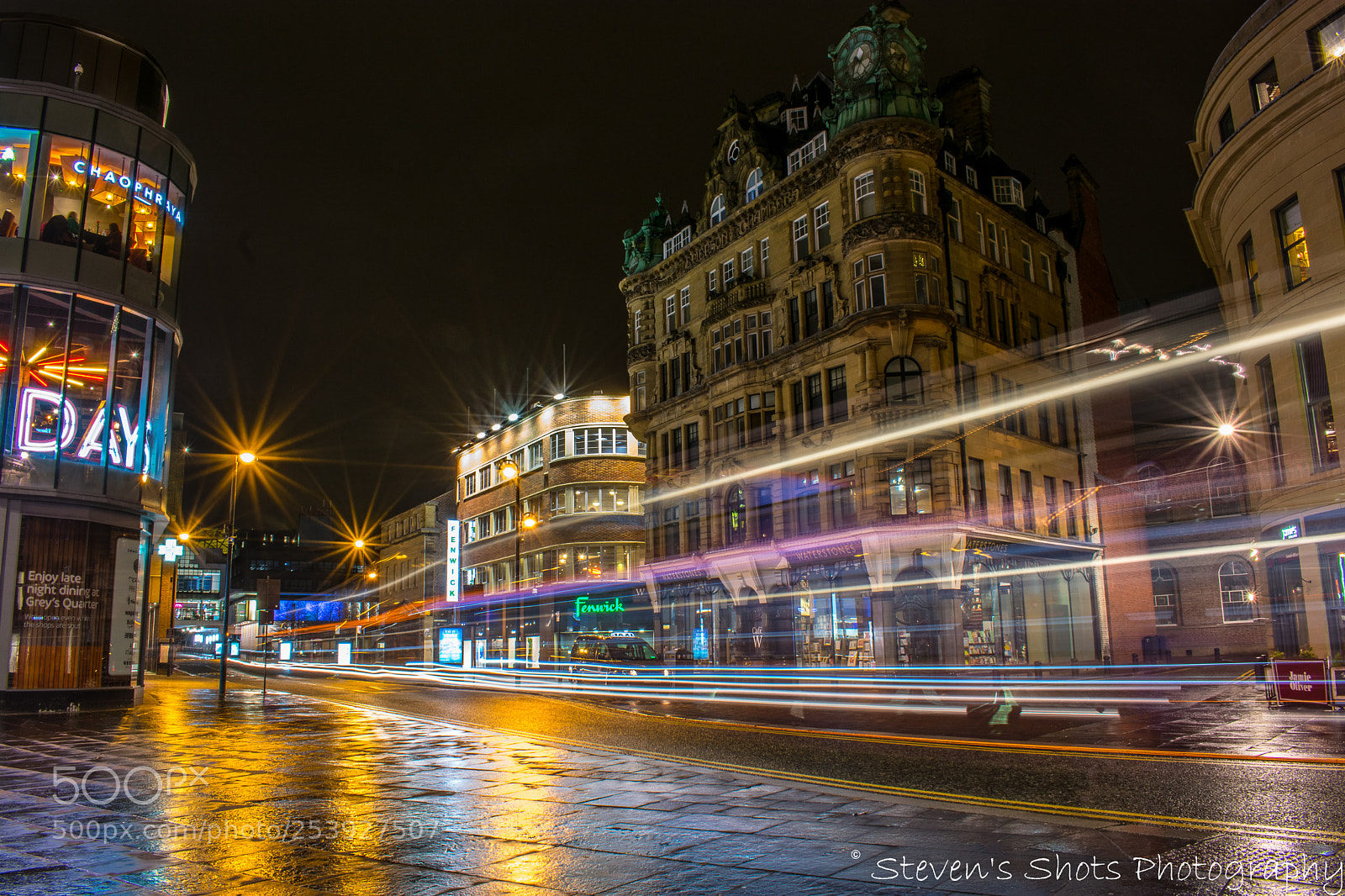 Nikon D3400 sample photo. Traffic through newcastle photography