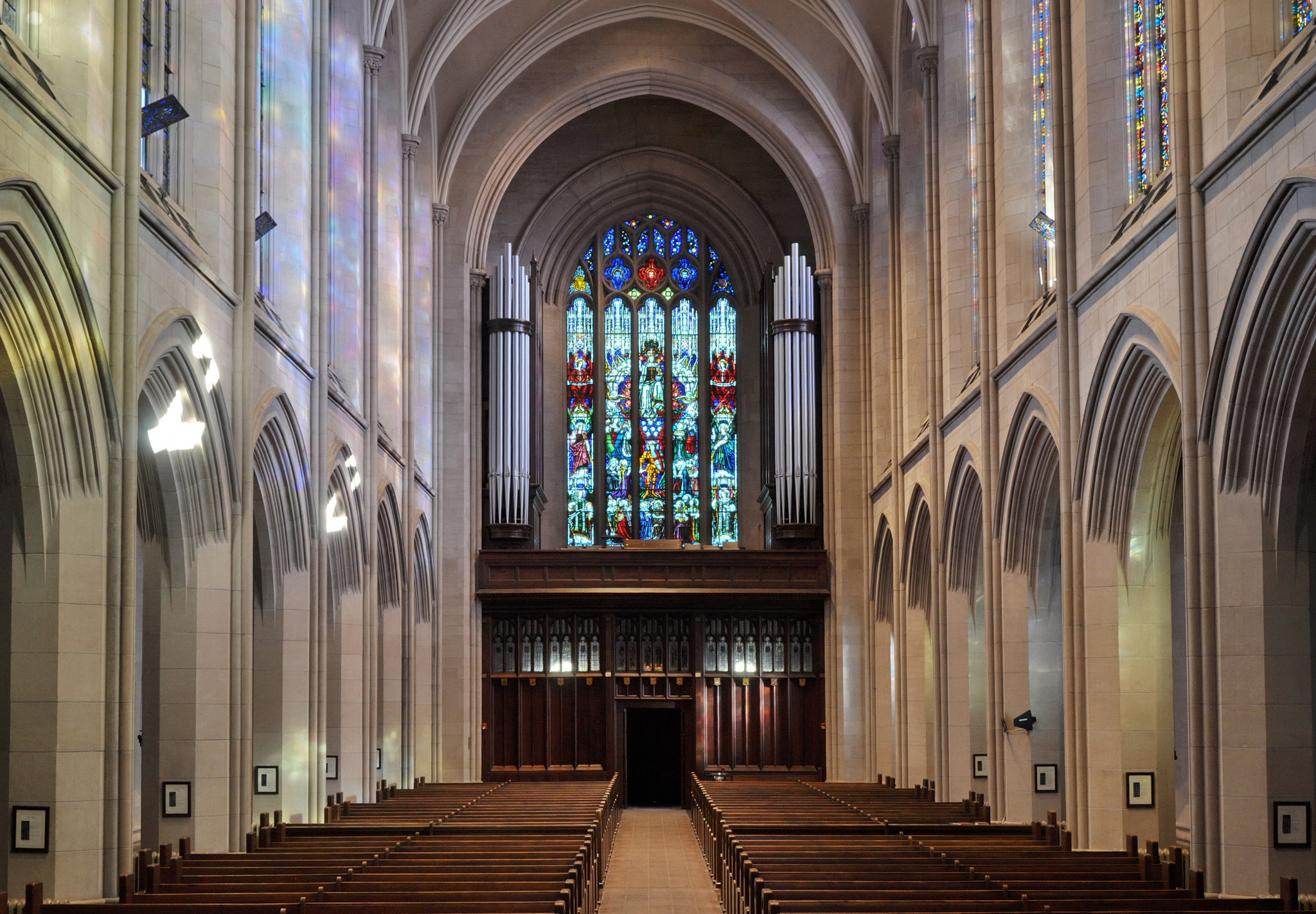 Nikon D90 sample photo. Antiphonal organ, wide view photography