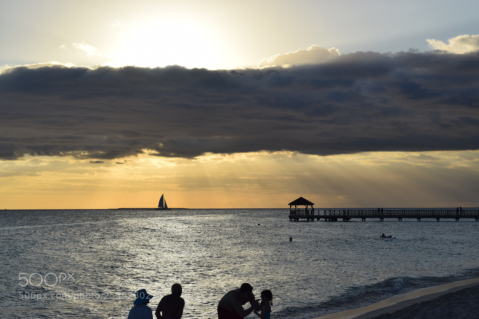 Nikon D5300 sample photo. Sunset in clouds photography