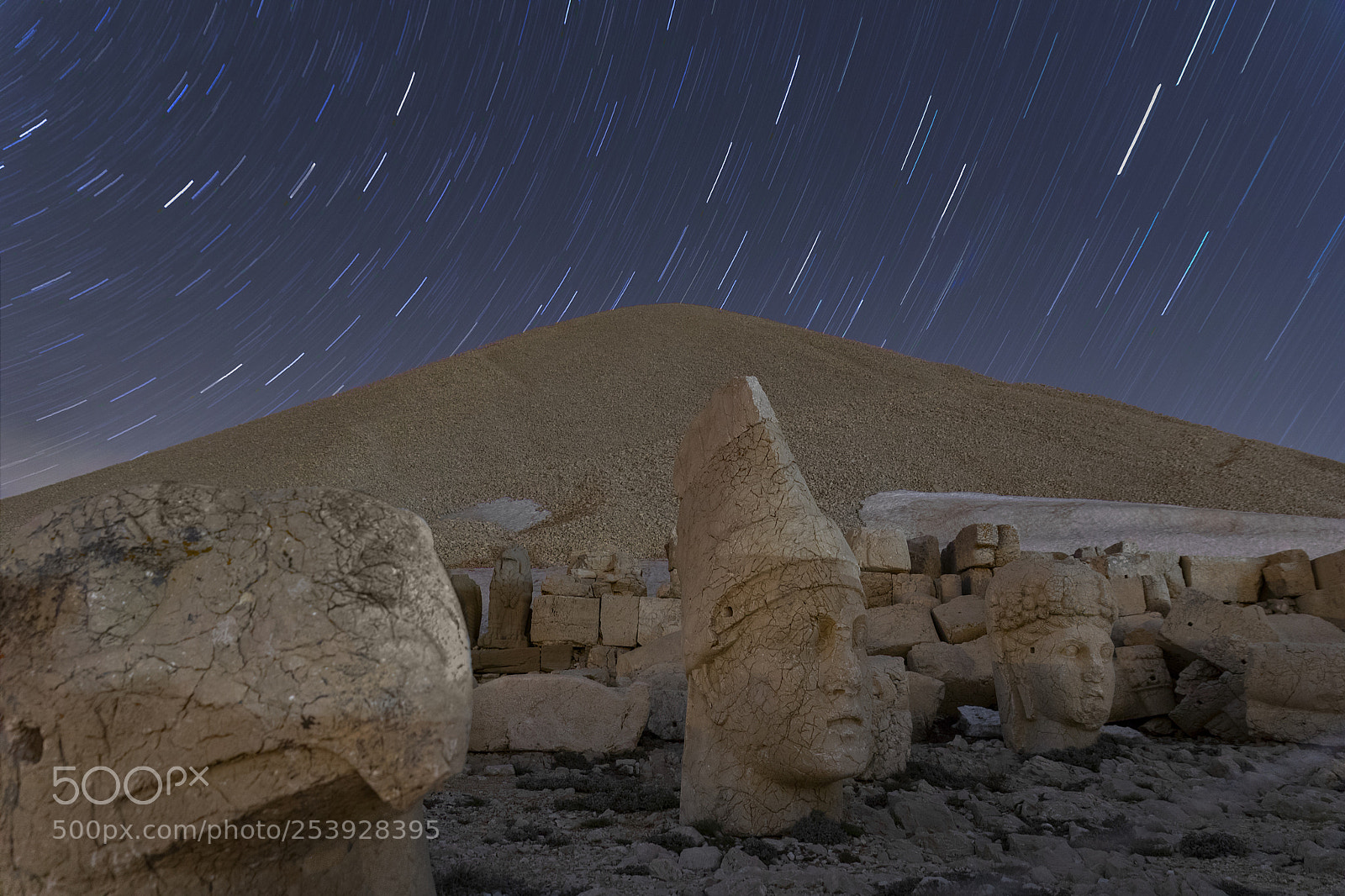 Canon EOS 5D Mark IV sample photo. Star trails at mountain photography