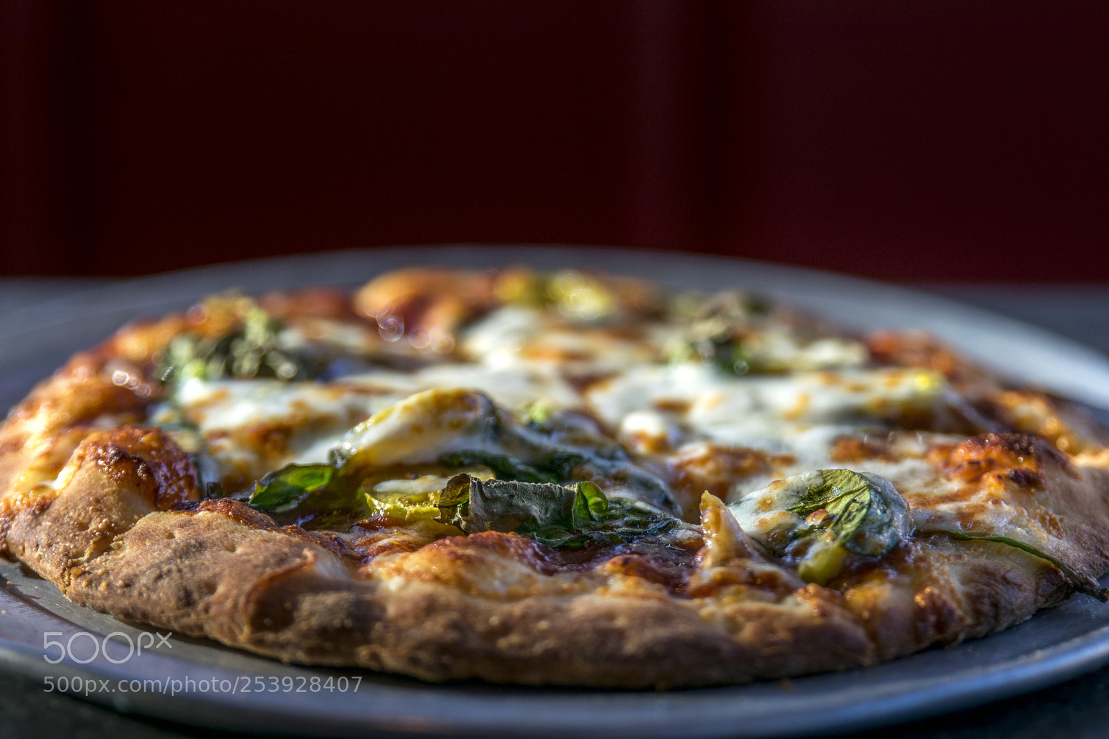 Nikon D3300 sample photo. Fresh barbecue spinach pizza photography