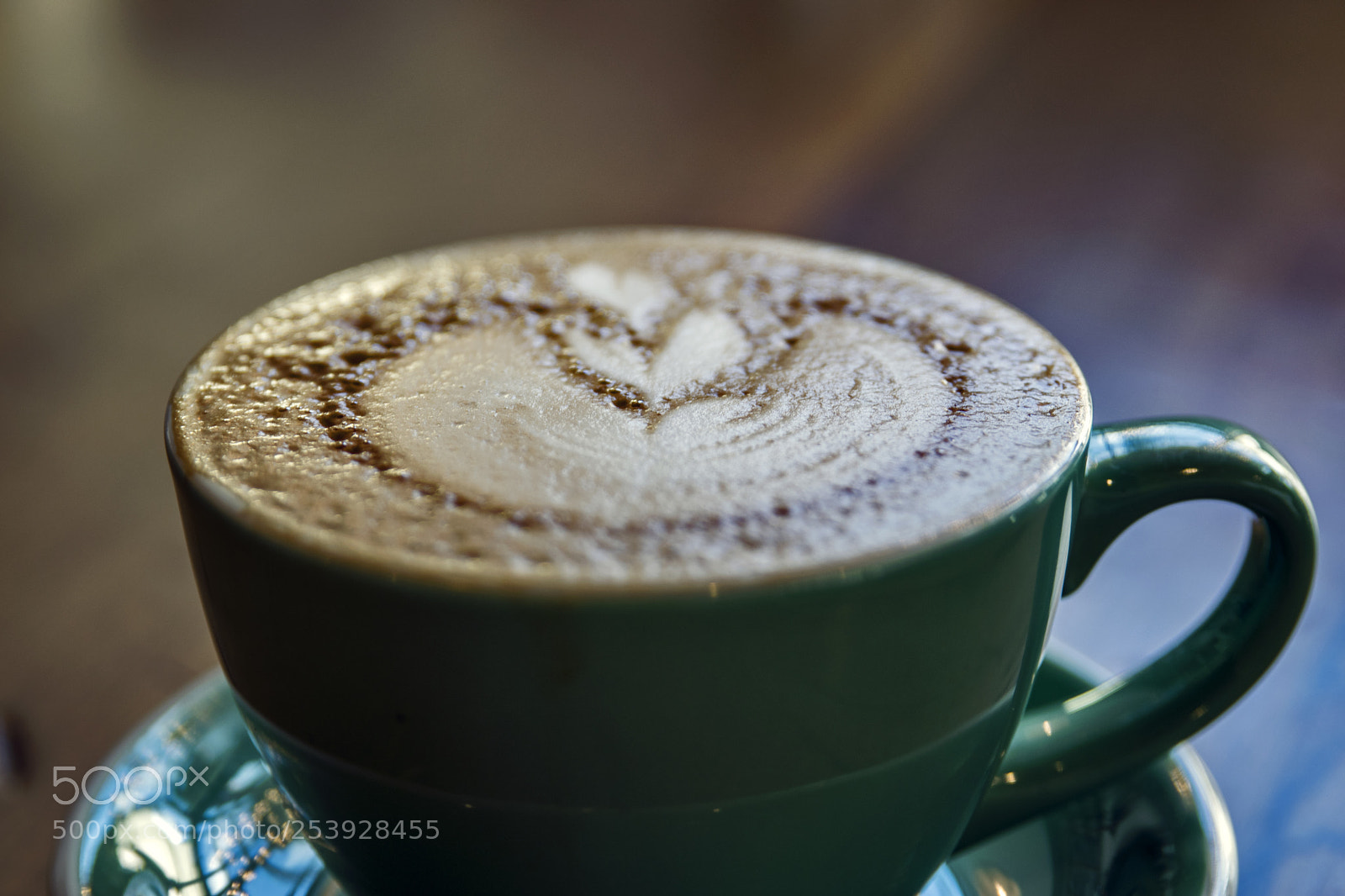 Nikon D3300 sample photo. Fresh latte photography