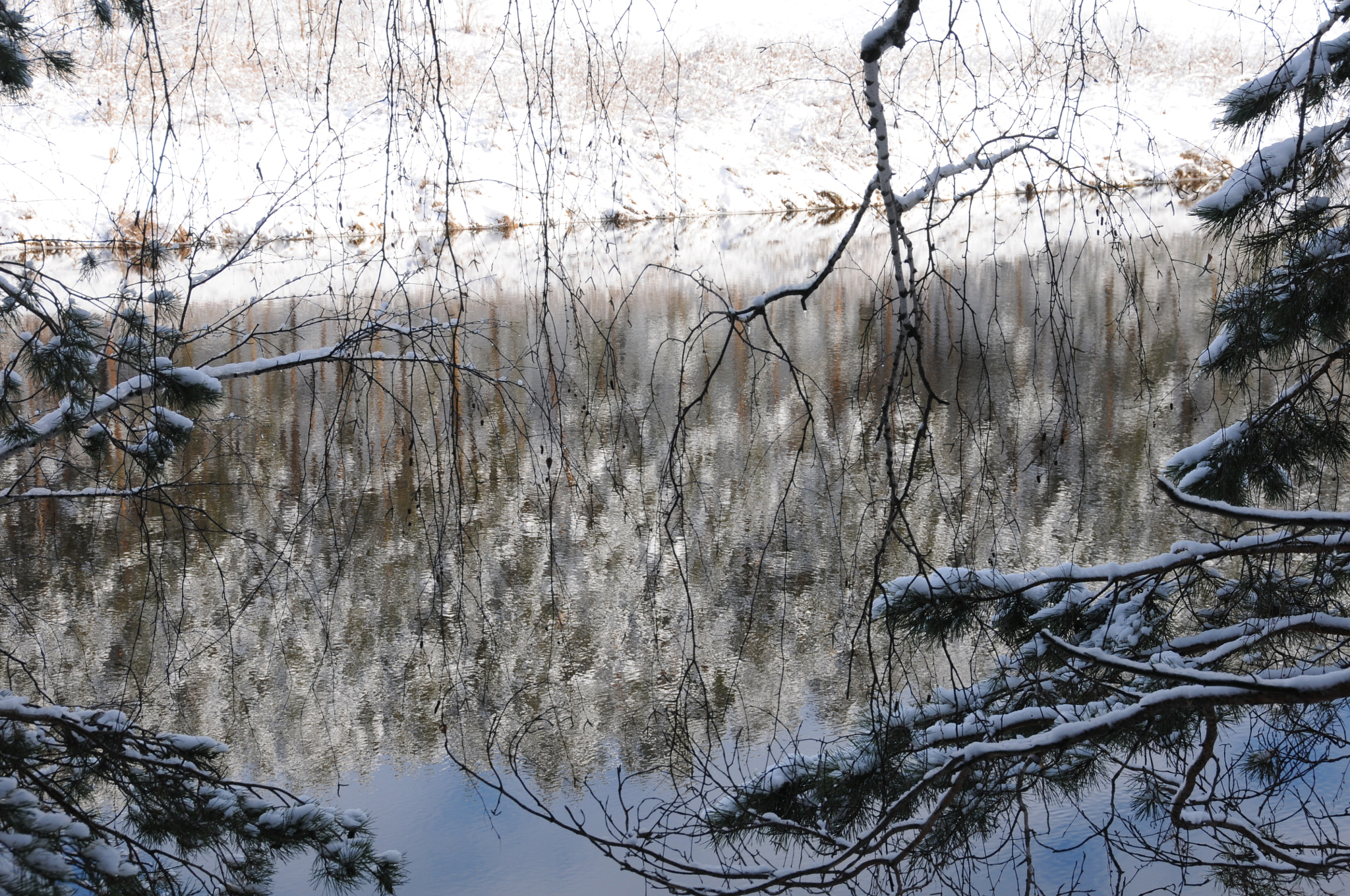 Nikon D300S sample photo. River in anticipation of winter photography
