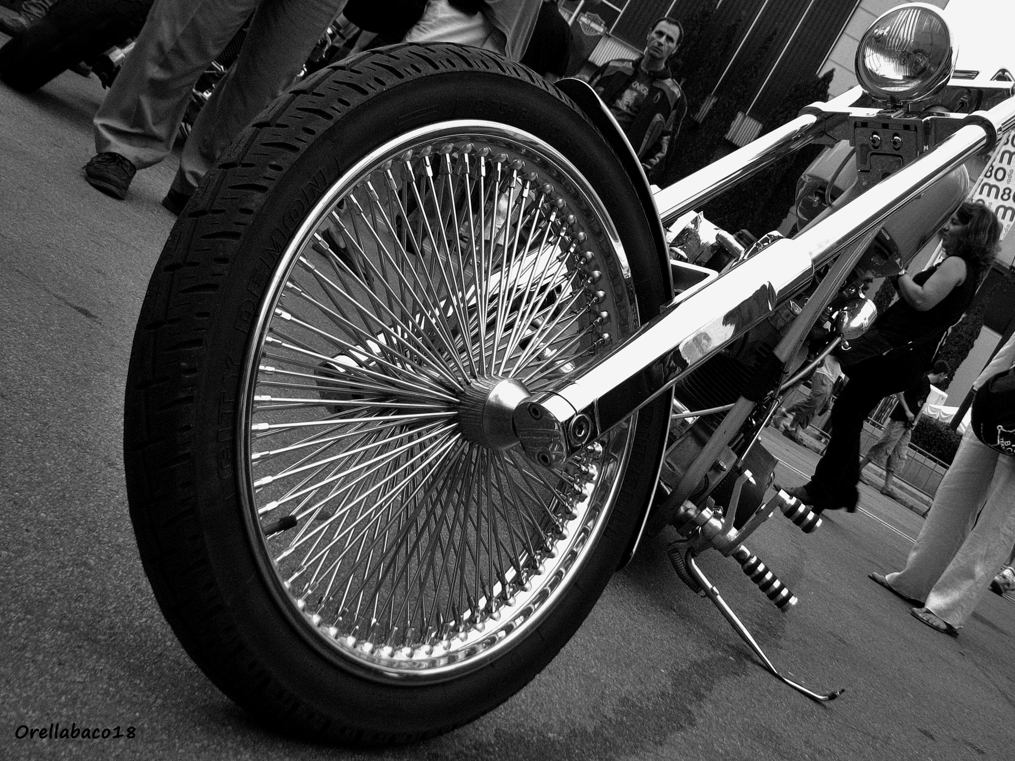 Canon POWERSHOT S3 IS sample photo. Harley-davidson photography