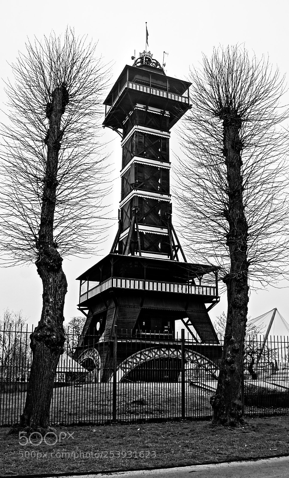 Sony ILCA-77M2 sample photo. Copenhagen zoo tower photography