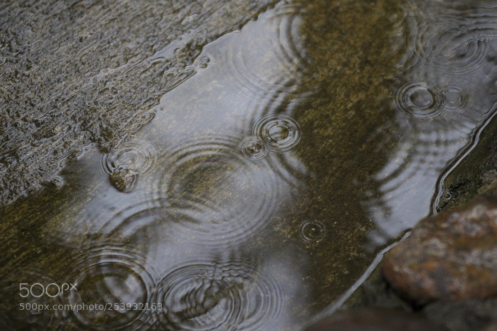 Pentax K-3 sample photo. Ripples photography