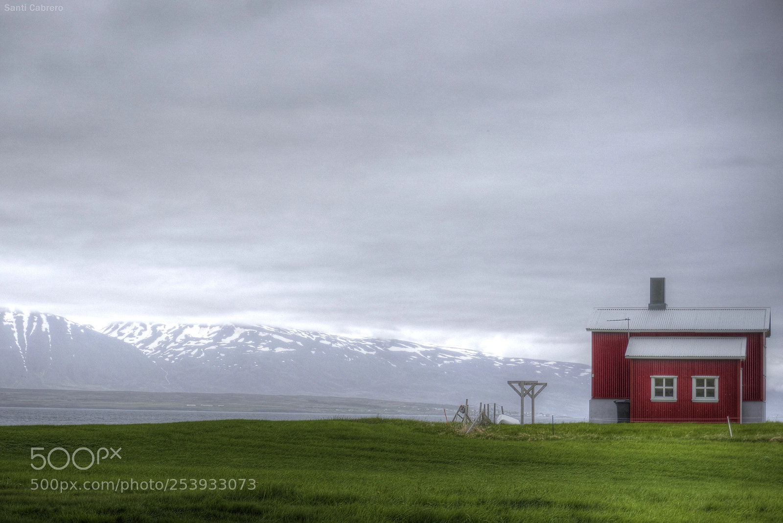 Sony a6000 sample photo. Red house (hdr) photography