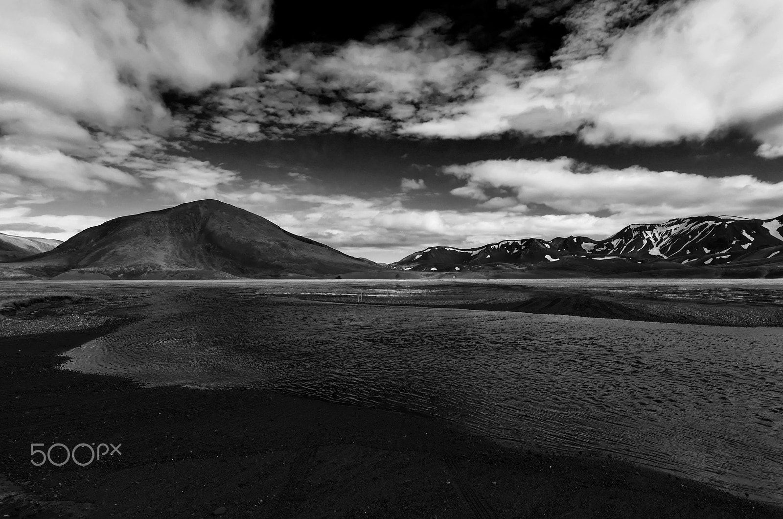 Nikon D7000 sample photo. Highland bw photography