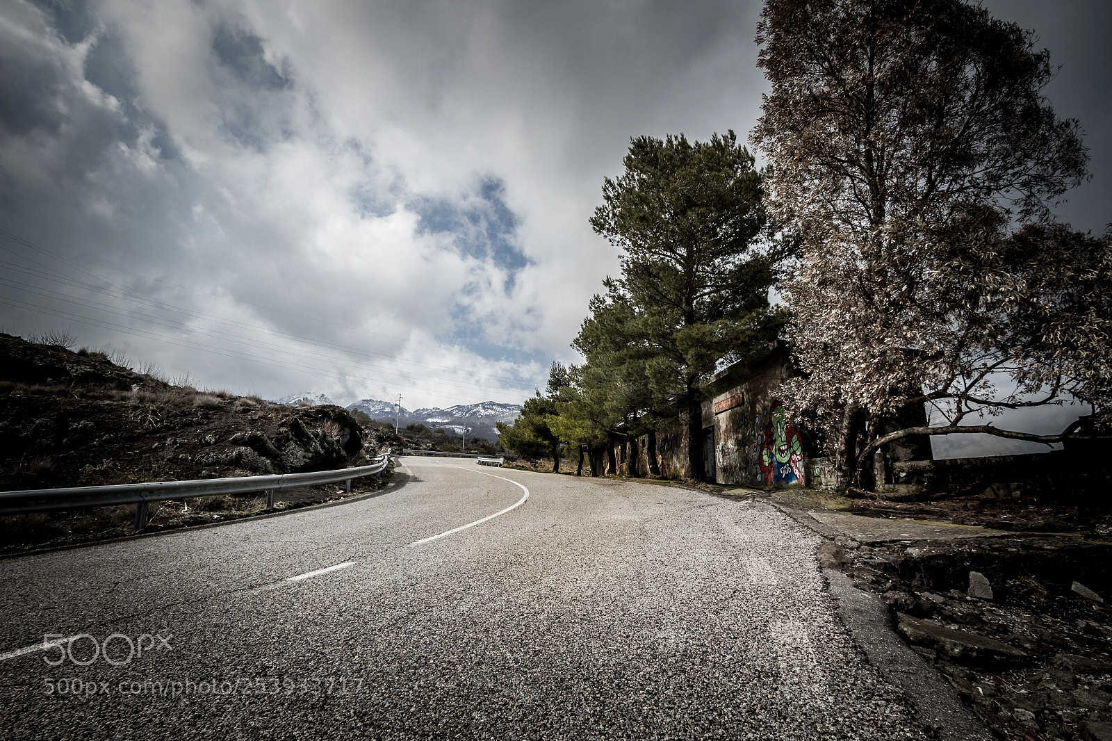 Canon EOS 7D sample photo. Road up to mount photography