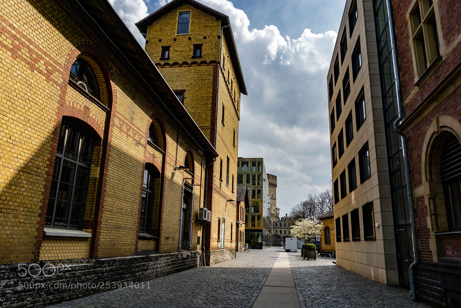 Sony a6000 sample photo. Brick building in cologne photography