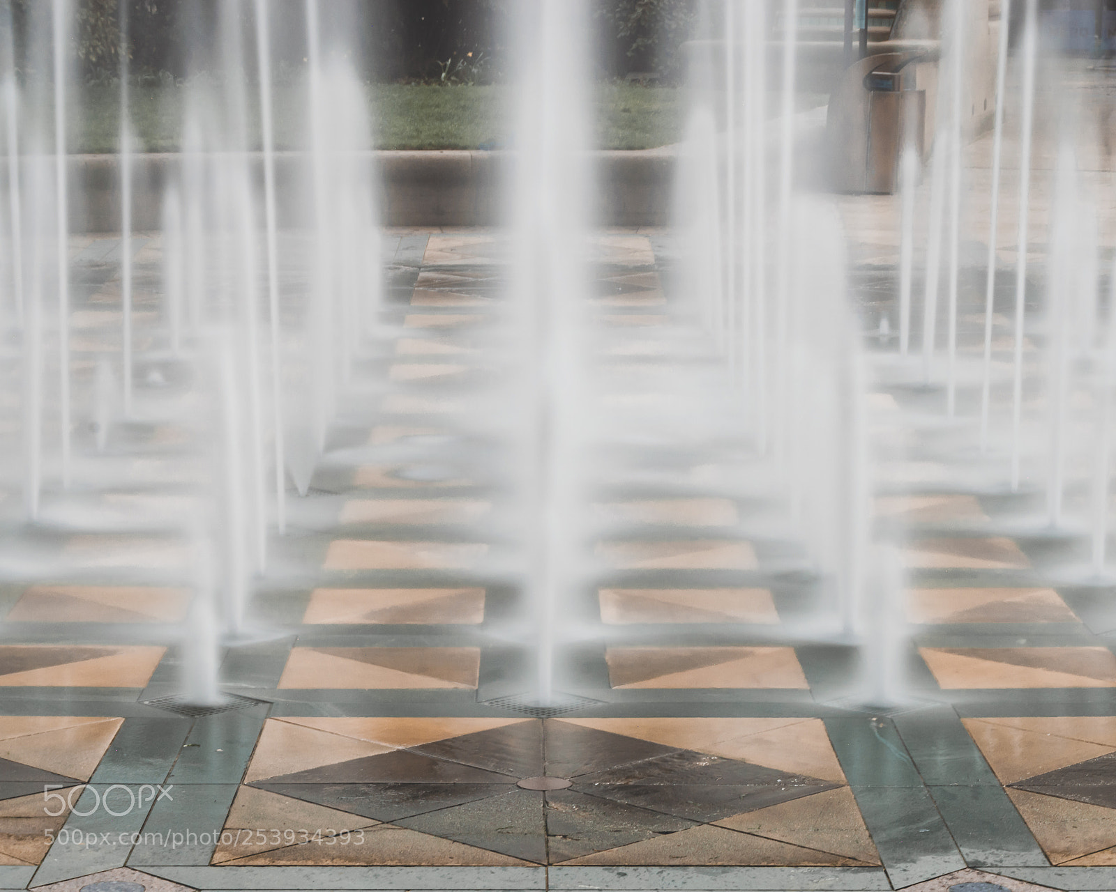 Nikon D3300 sample photo. Fountain; long exposure photography