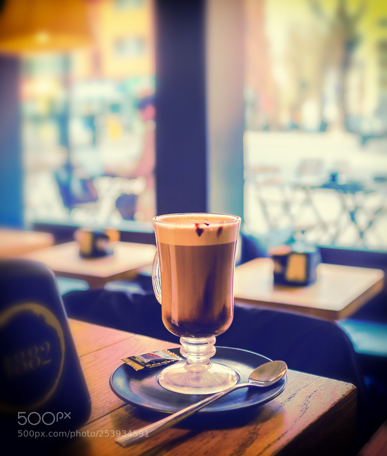 Fujifilm X100F sample photo. A cafe mocha from photography