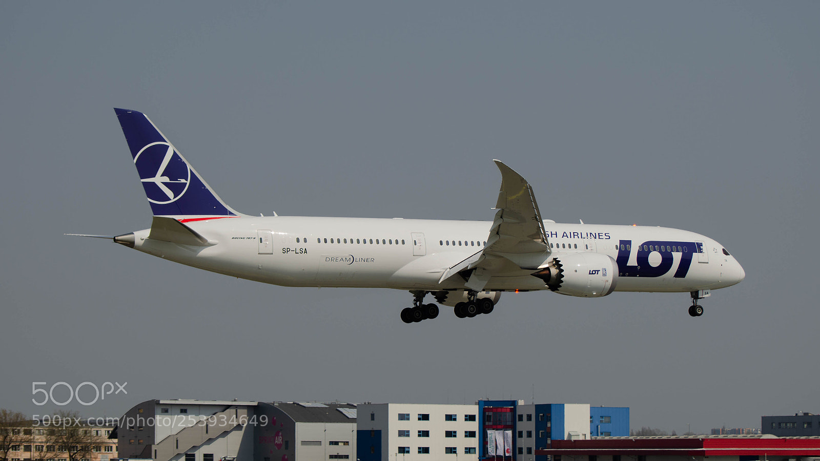 Nikon D5100 sample photo. Boeing 787-9 dreamliner sp-lsa photography