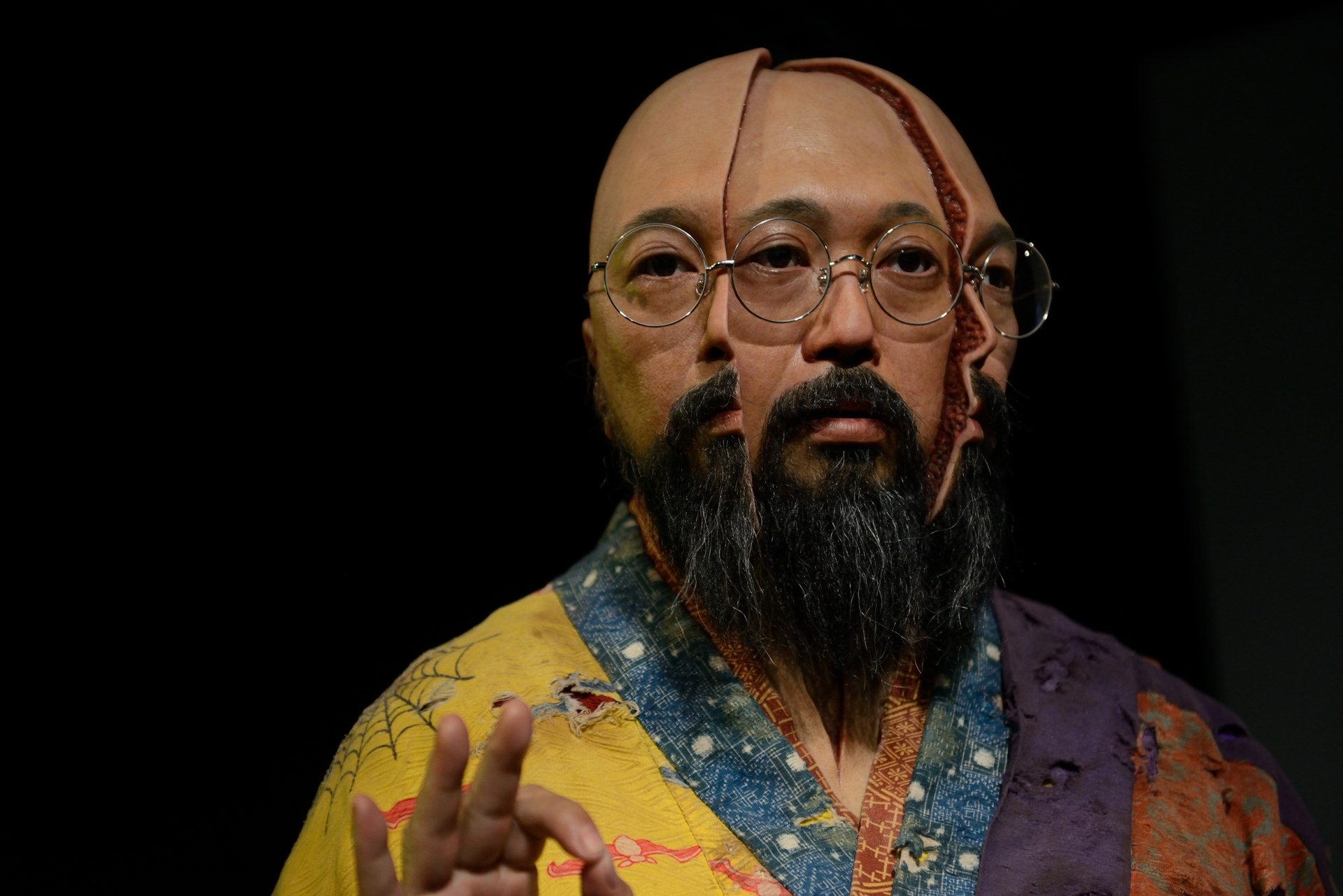 Nikon AF-S Nikkor 24-70mm F2.8G ED sample photo. Paris - artistes et robots - takashi murakami photography