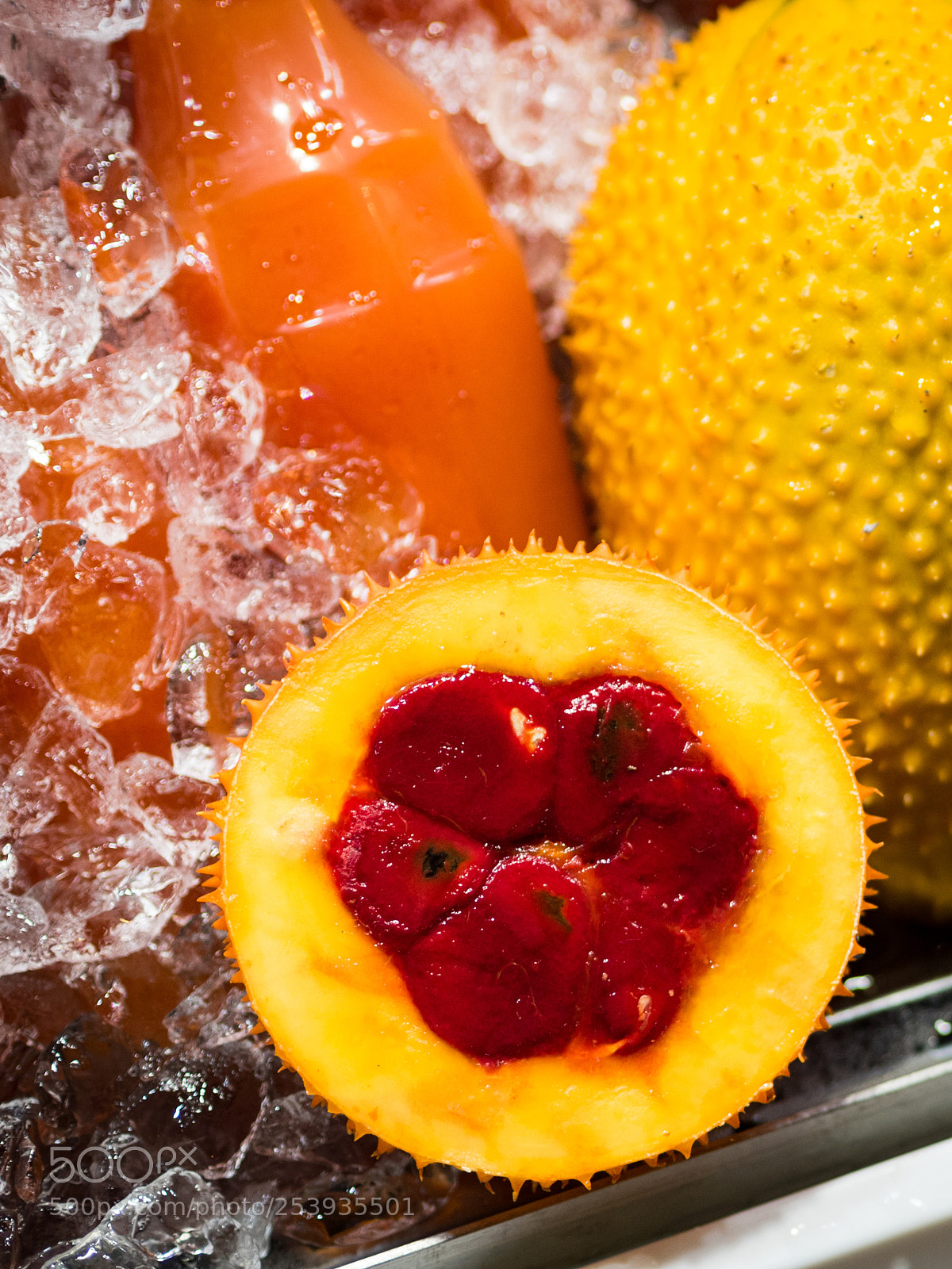 Olympus OM-D E-M5 II sample photo. Gac fruit photography