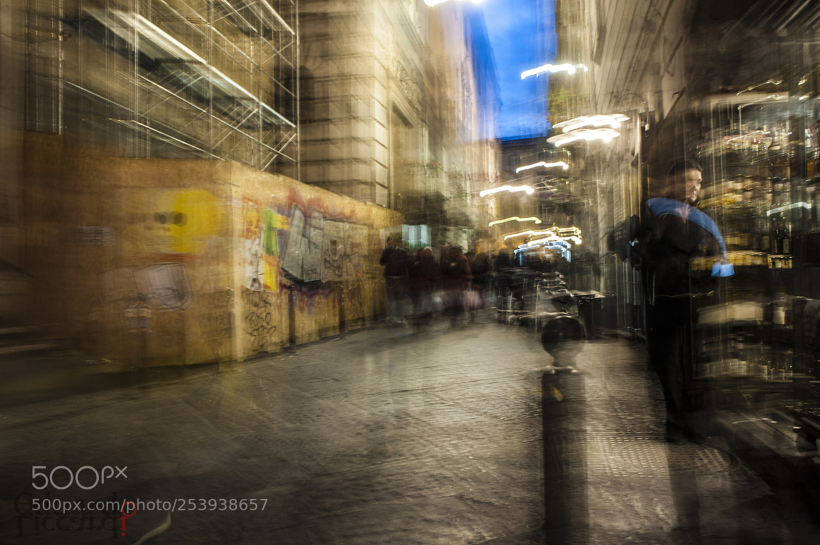 Nikon D700 sample photo. Napoli by night photography
