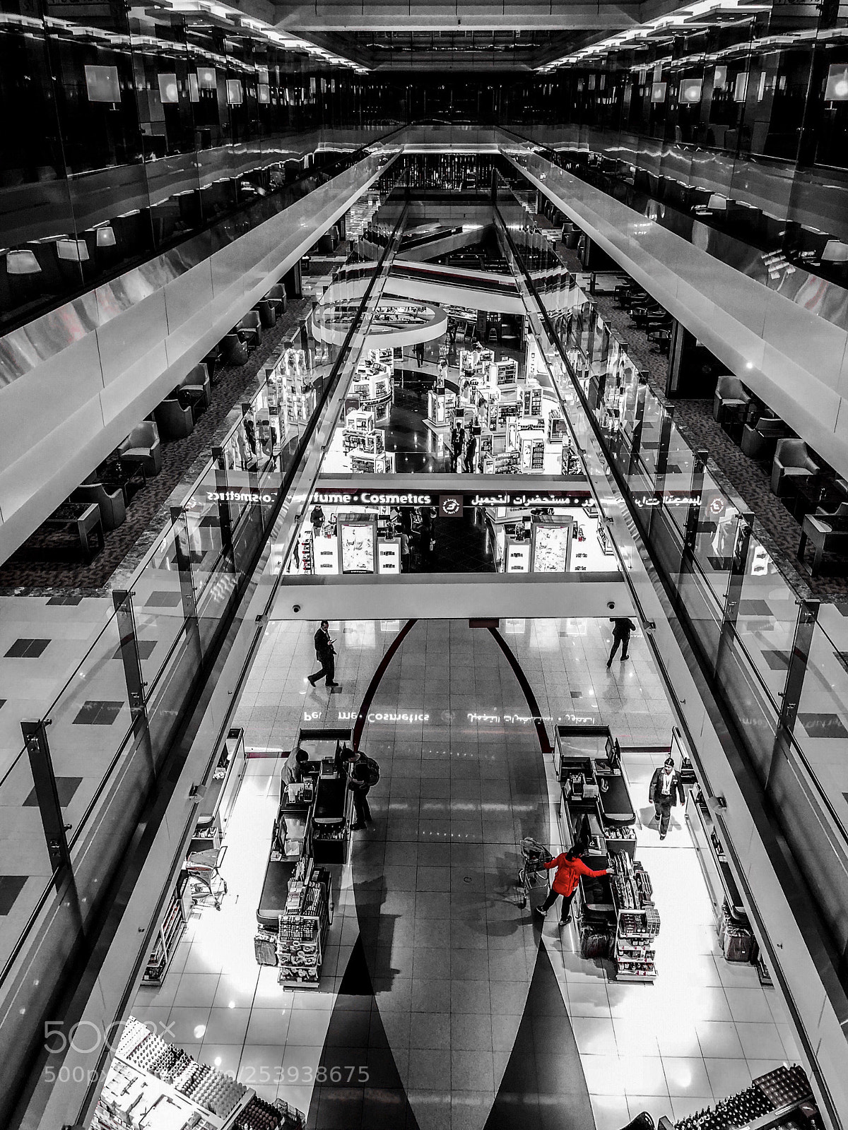 Apple iPhone X sample photo. Lady in red photography