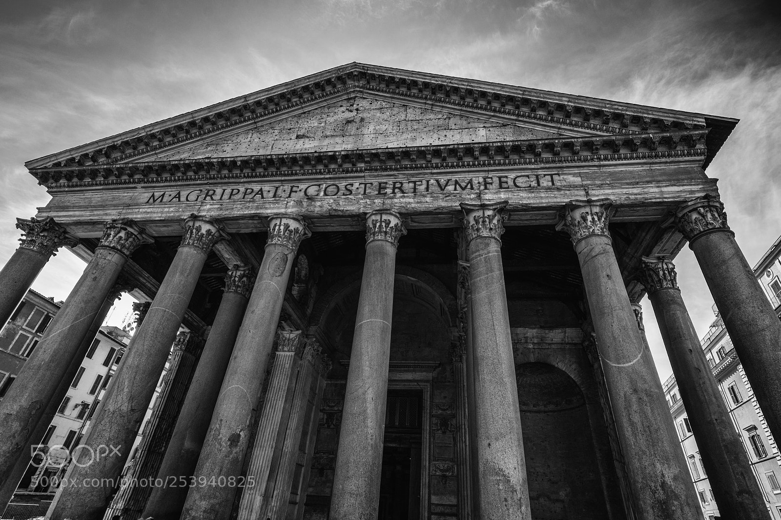 Nikon D5300 sample photo. Pantheon pillars photography