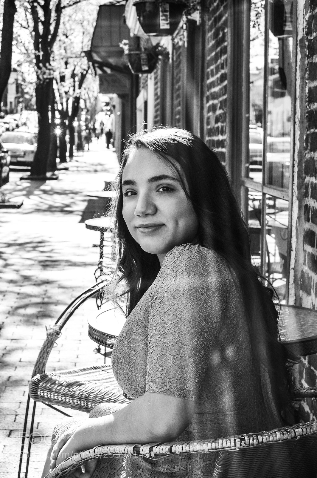 Nikon D3200 sample photo. Downtown girl photography