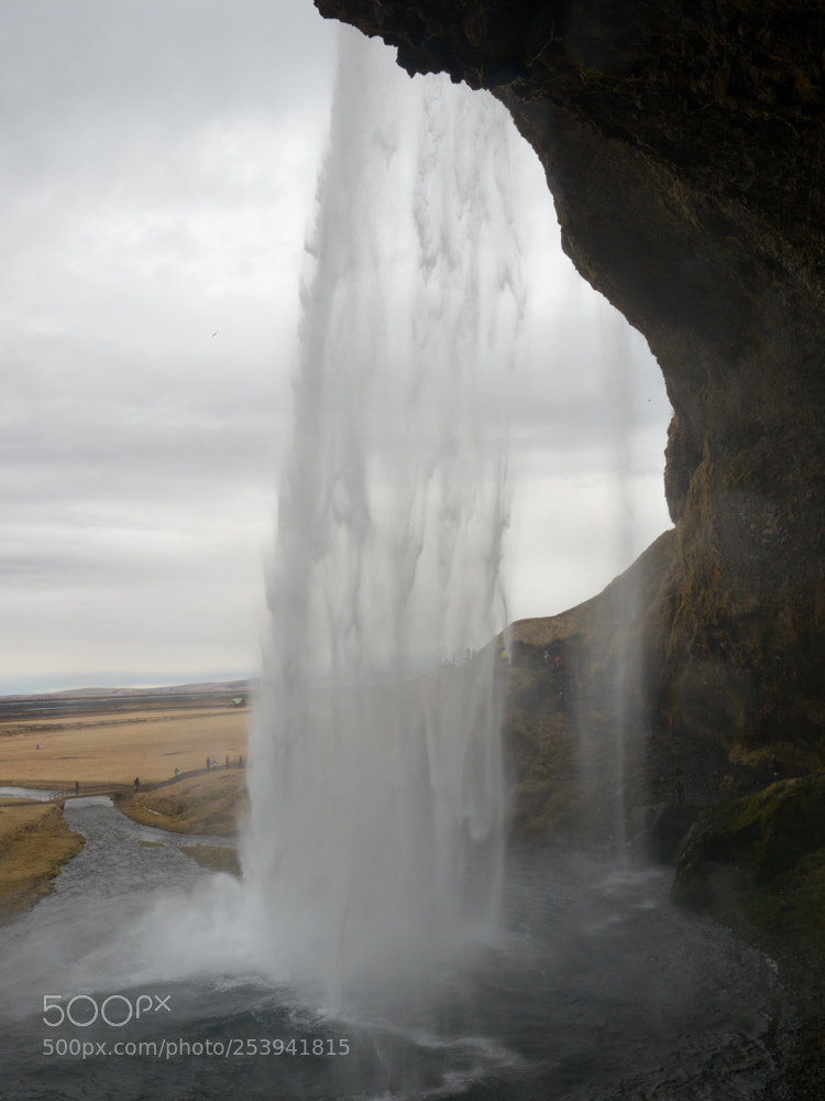 Olympus OM-D E-M5 II sample photo. Seljalandsfoss waterfall photography