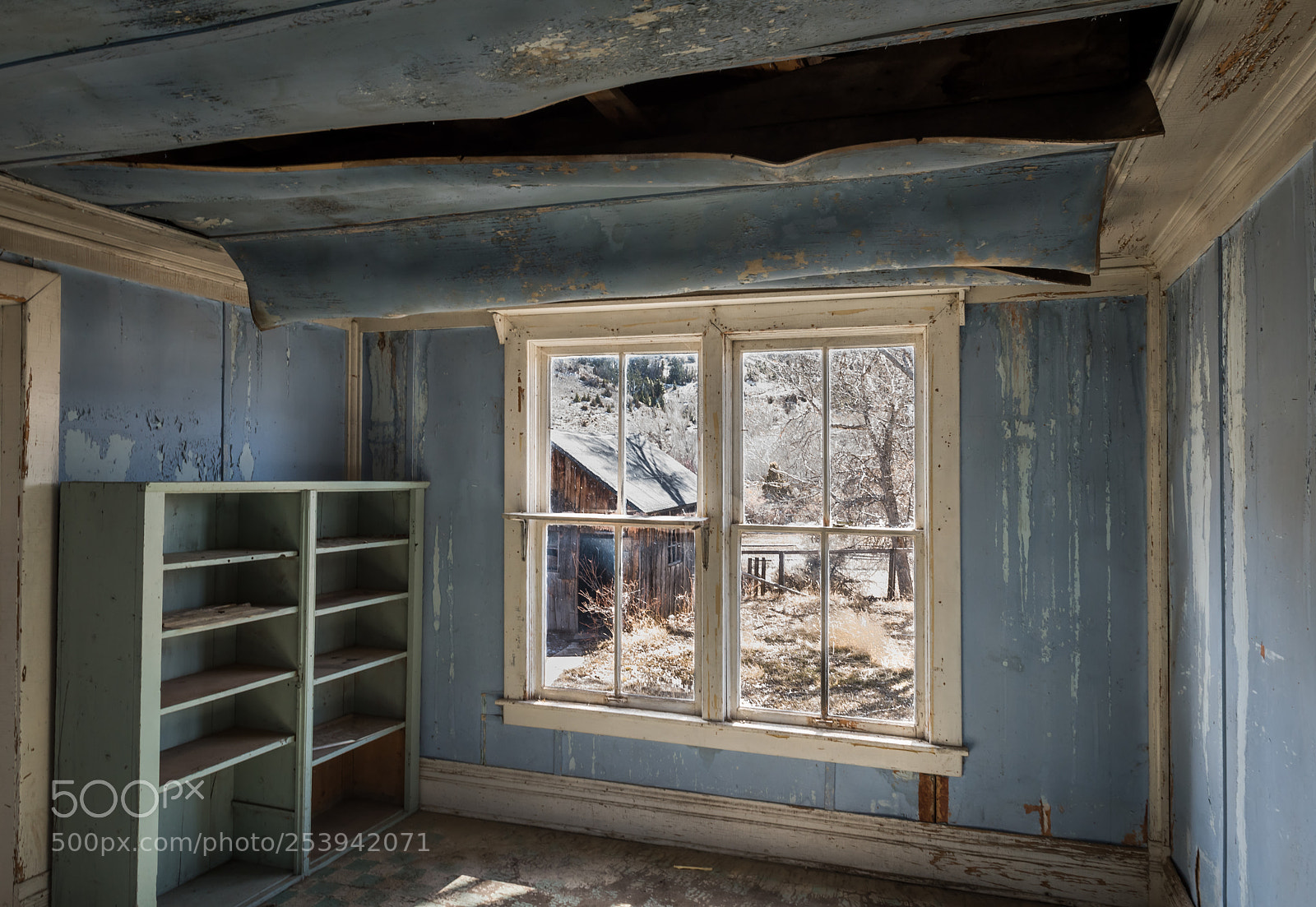 Nikon D810 sample photo. Bannack house photography