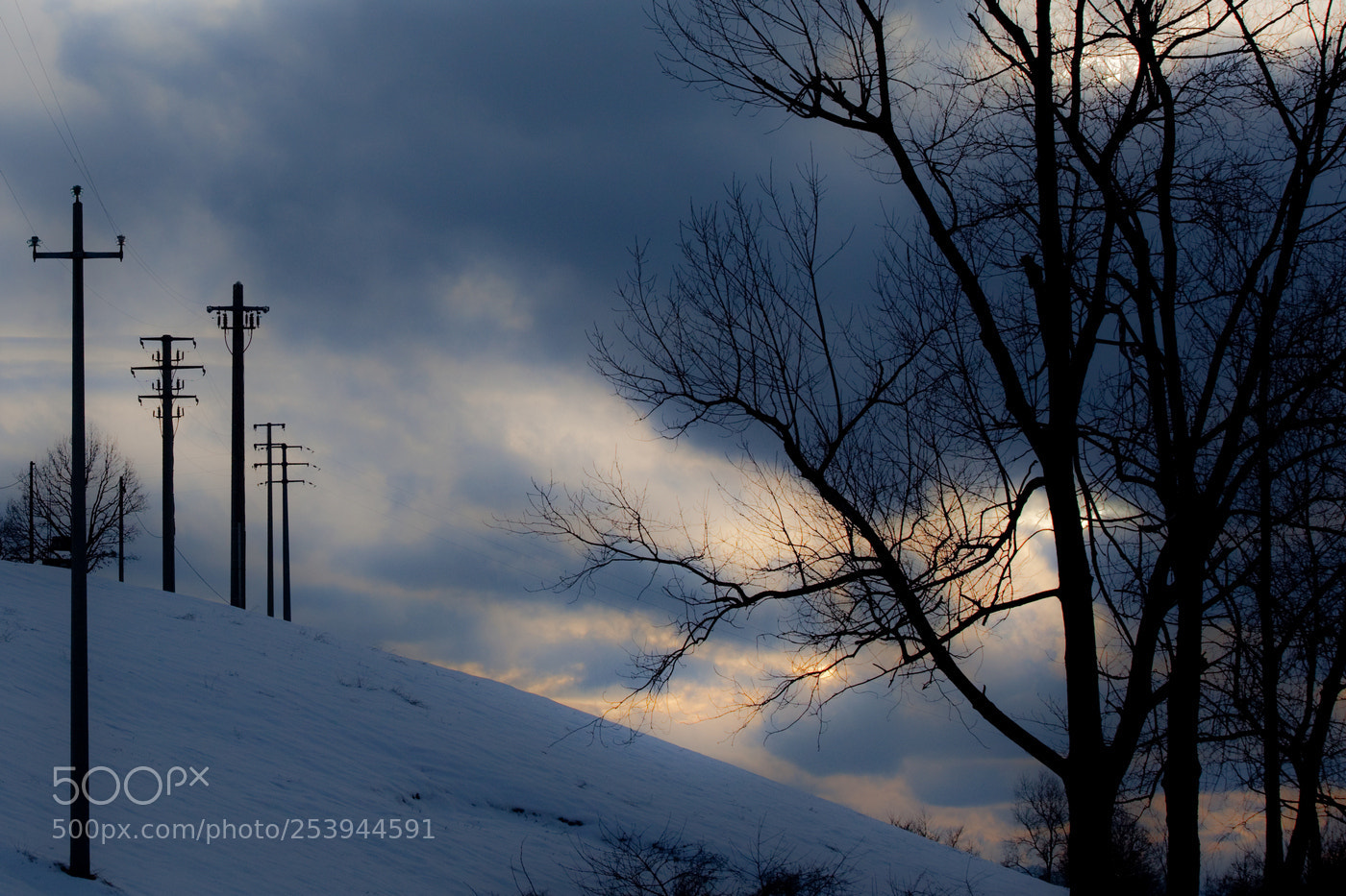 Canon EOS 5D Mark II sample photo. Before the dark photography