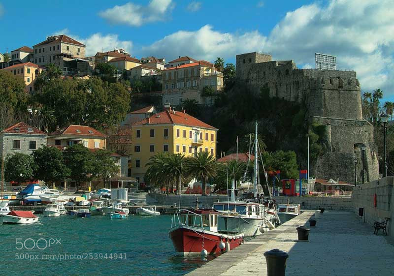 Fujifilm FinePix S3 Pro sample photo. Skver herceg novi photography