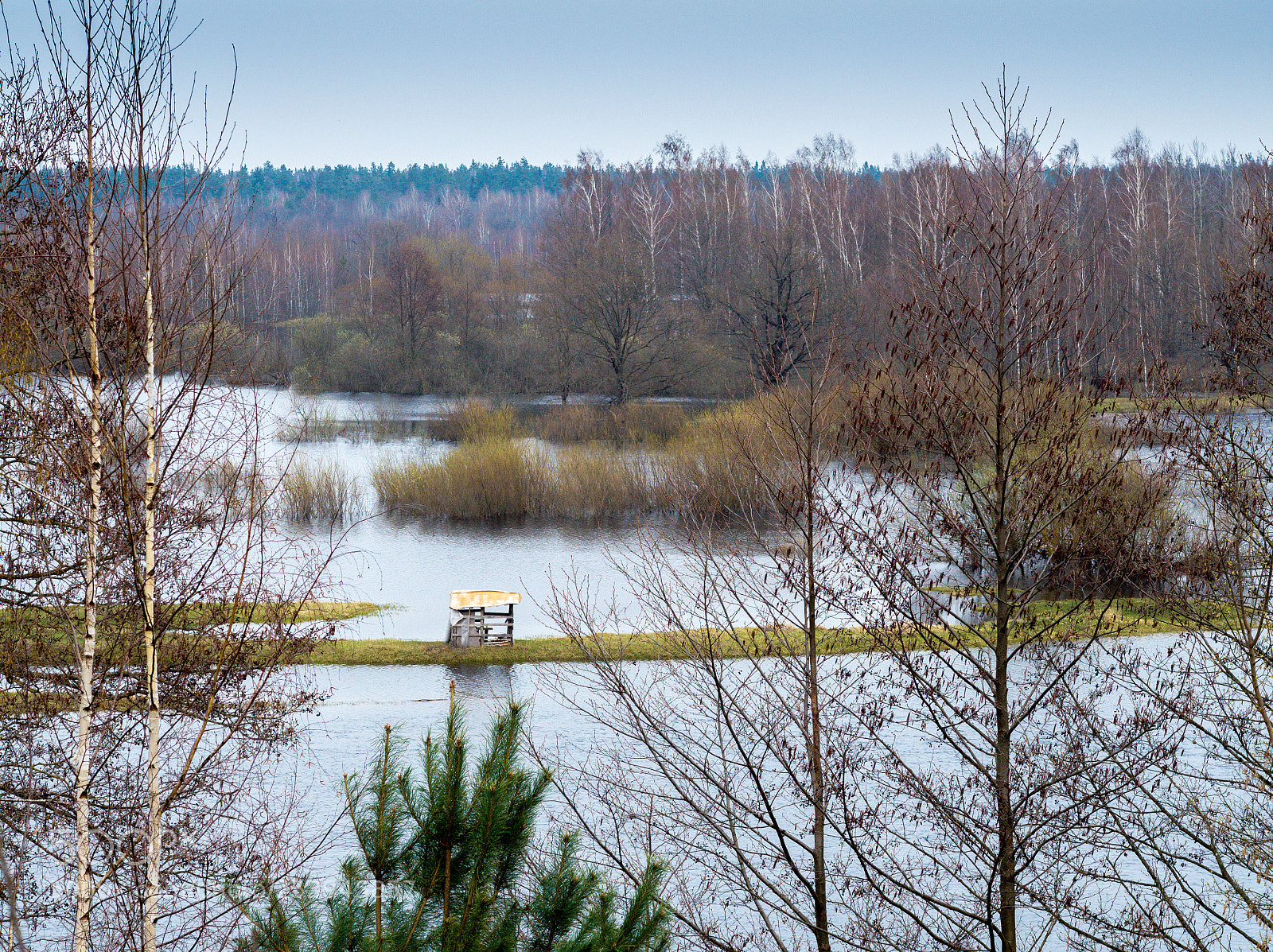 Olympus OM-D E-M10 sample photo. Spring flood of the photography