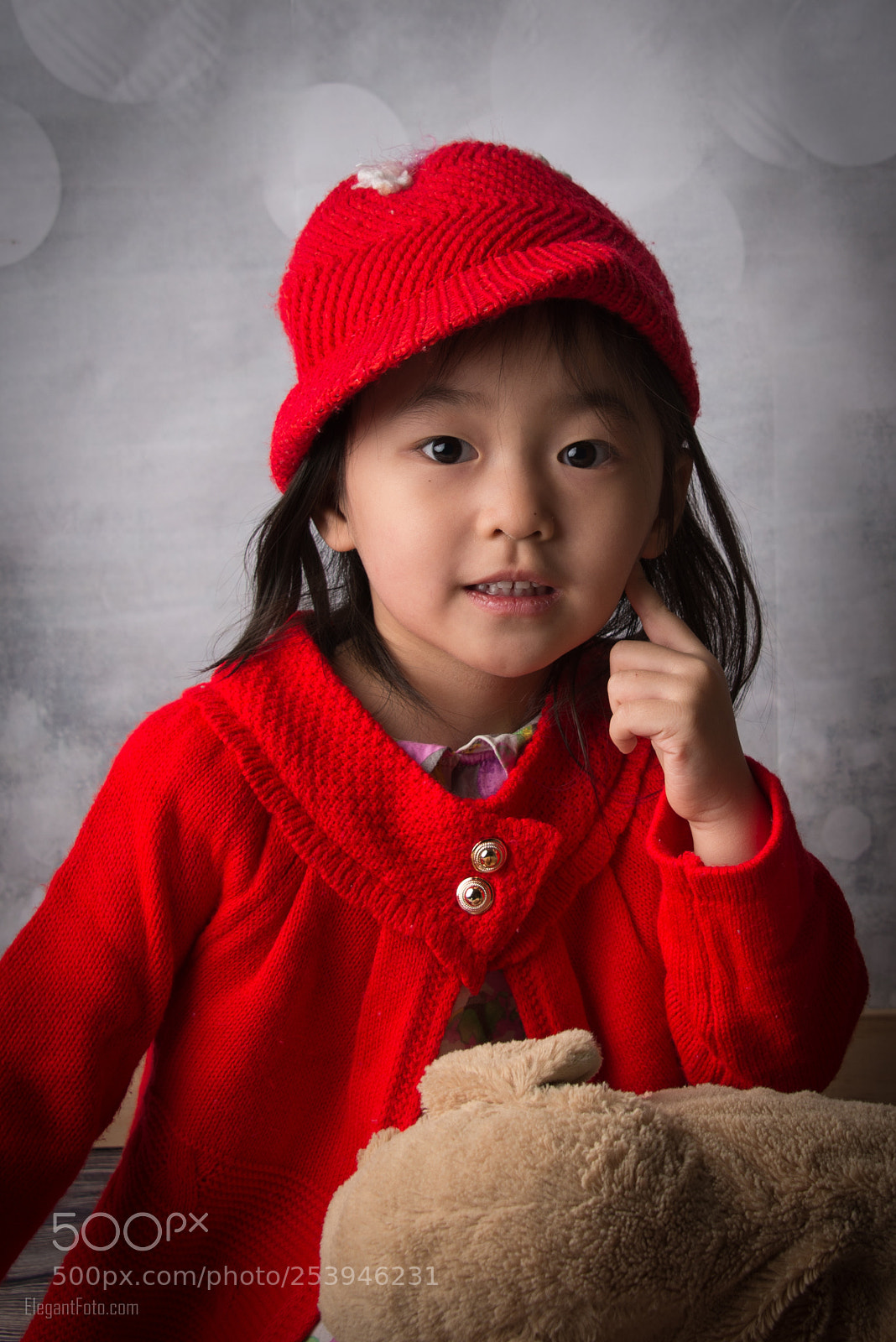 Nikon D610 sample photo. The girl in red photography