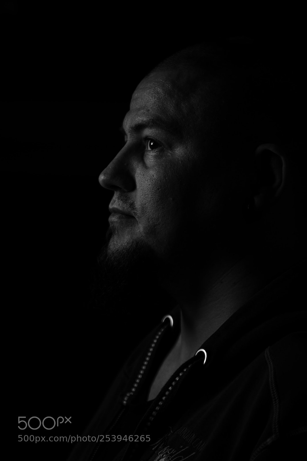 Canon EOS 5D Mark II sample photo. Low key portrait 2 photography