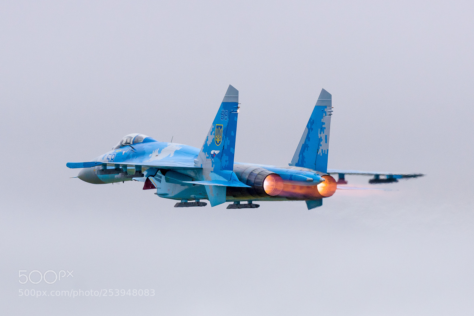 Sony SLT-A65 (SLT-A65V) sample photo. Flanker afterburner photography