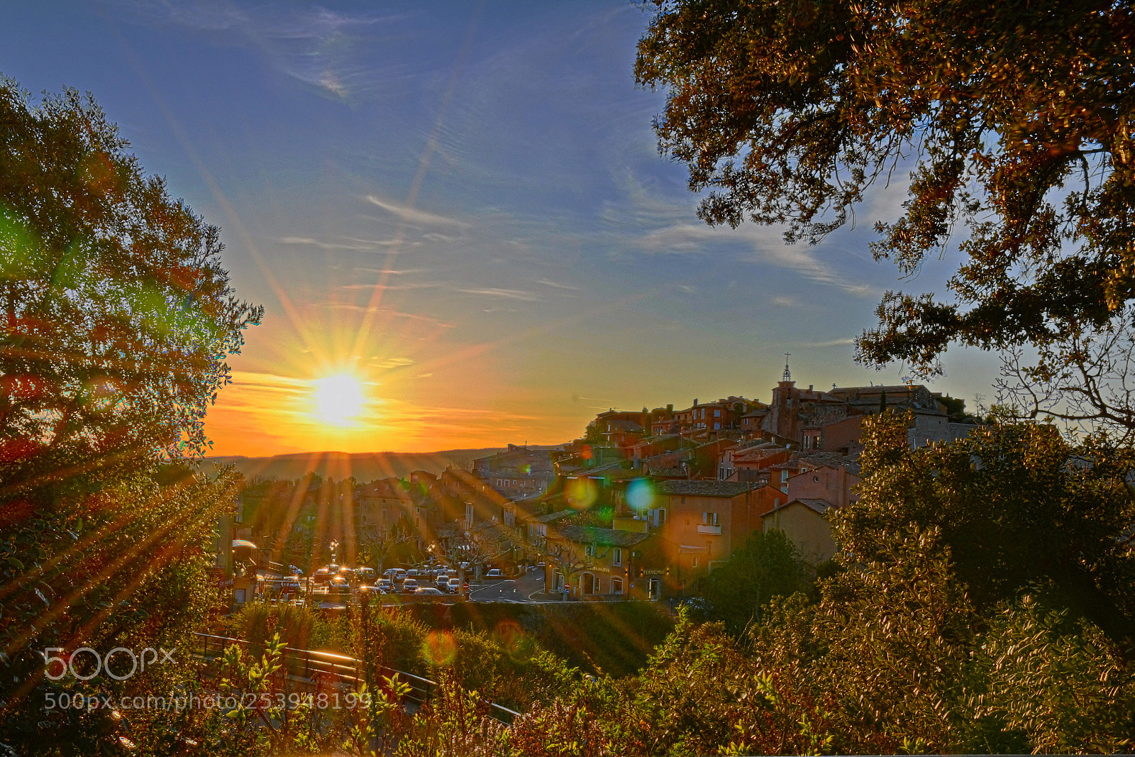 Nikon D500 sample photo. Roussillon in hdr photography